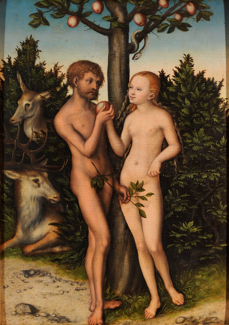 Ádám és Éva alkotó: Lucas Cranach the Elder