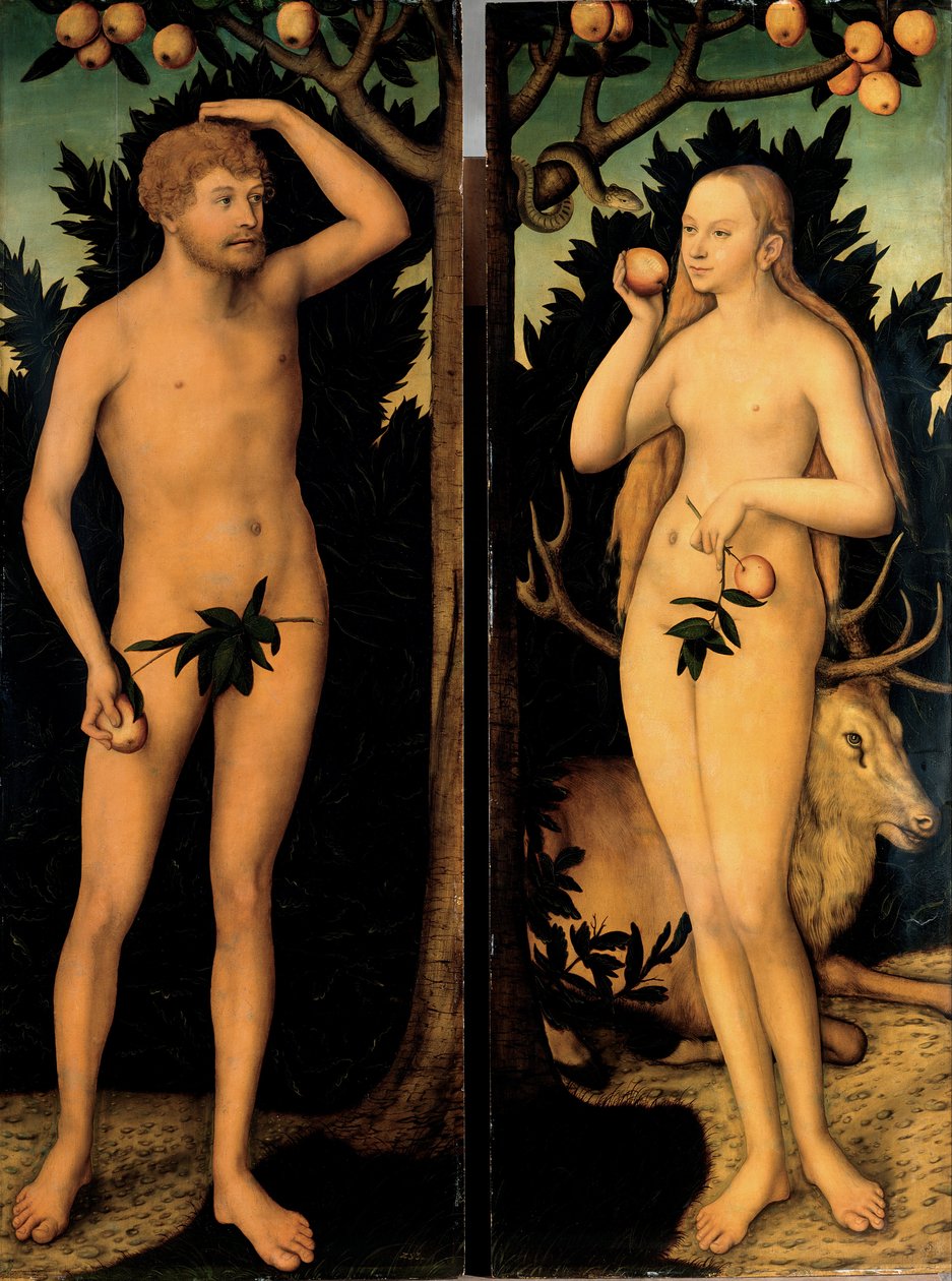 Ádám és Éva alkotó: Lucas Cranach the Younger