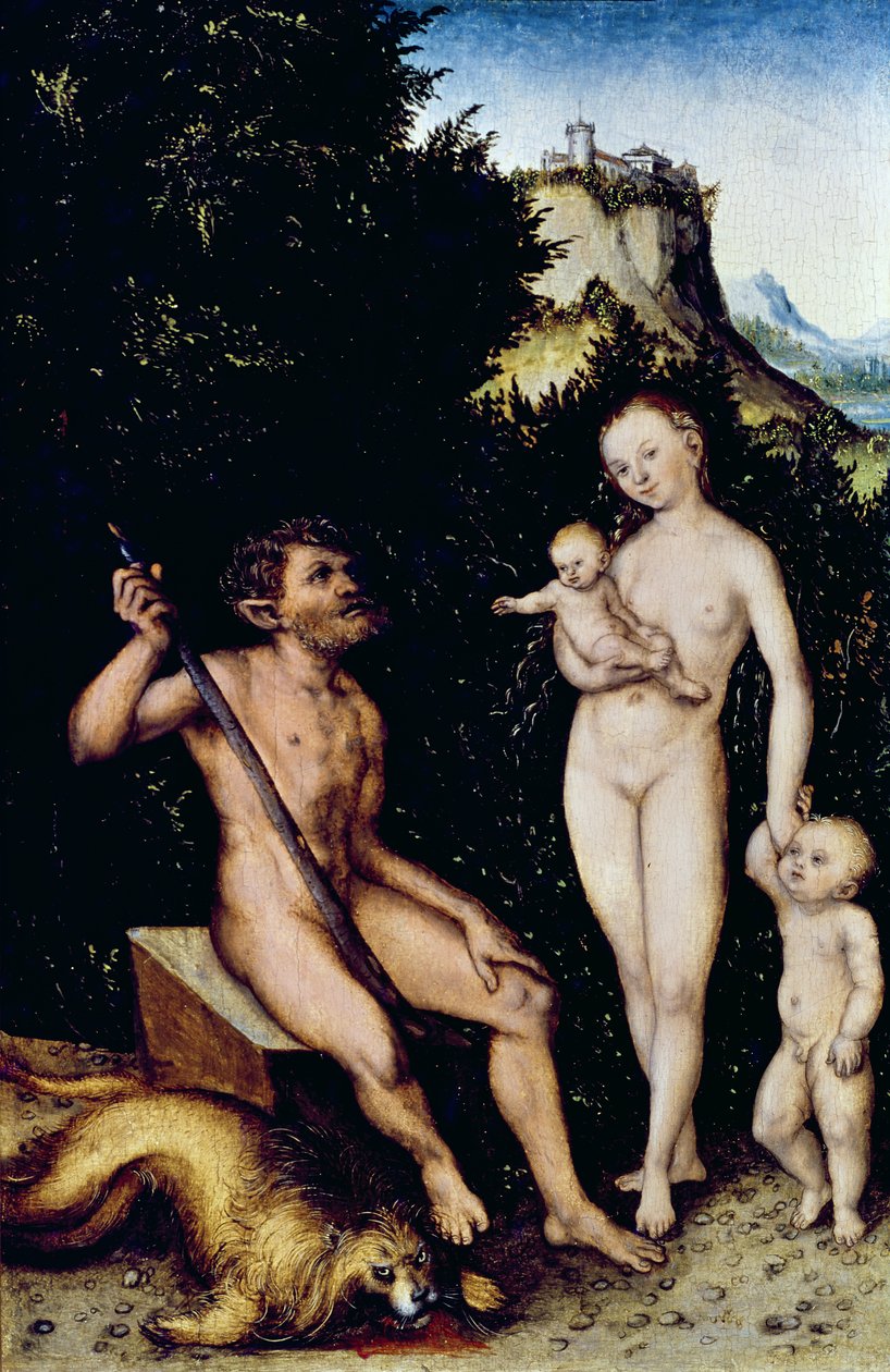 A Faun család alkotó: Lucas Cranach the Younger