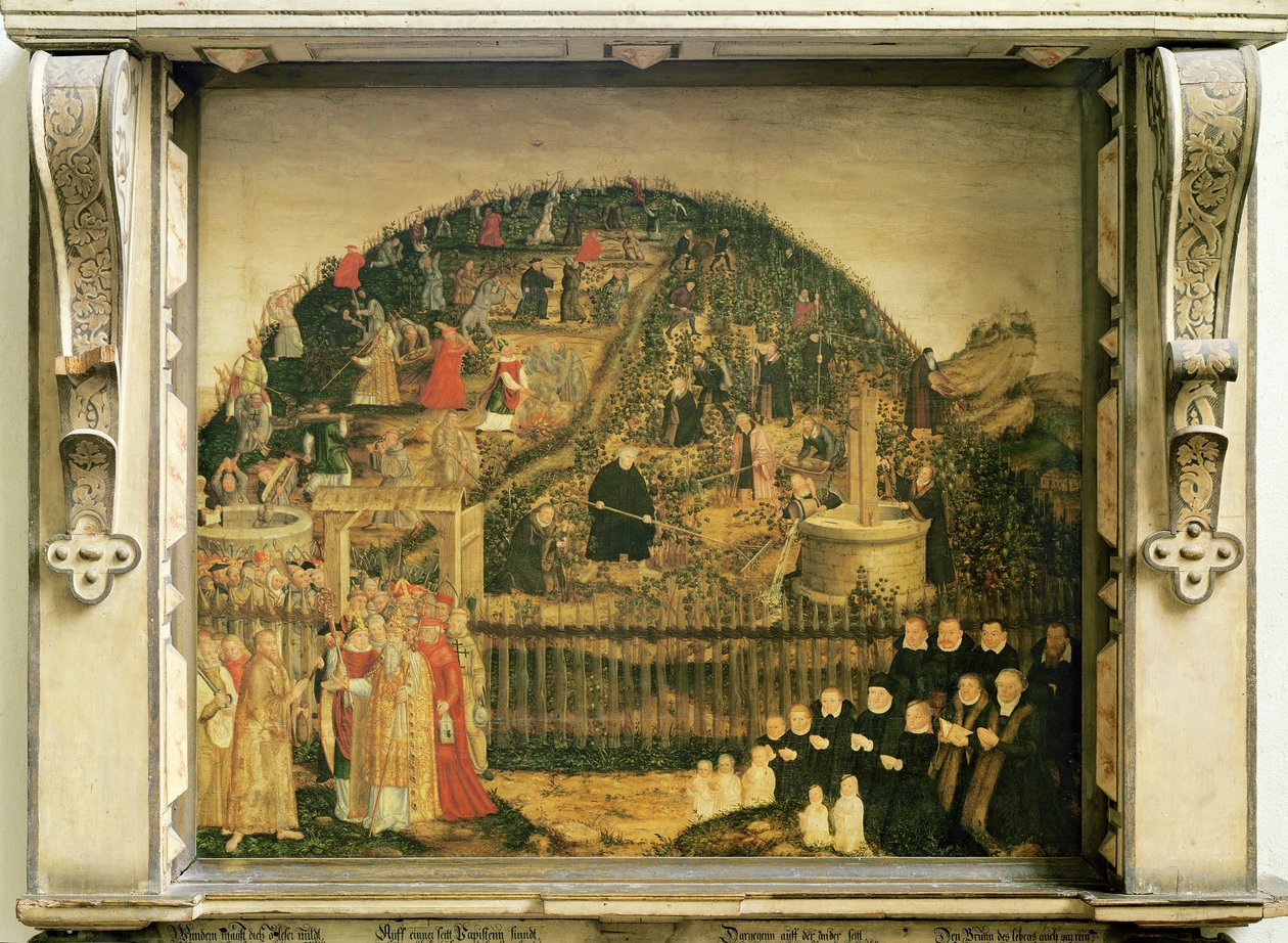 Az Úr szőlője, 1569 alkotó: Lucas Cranach the Younger