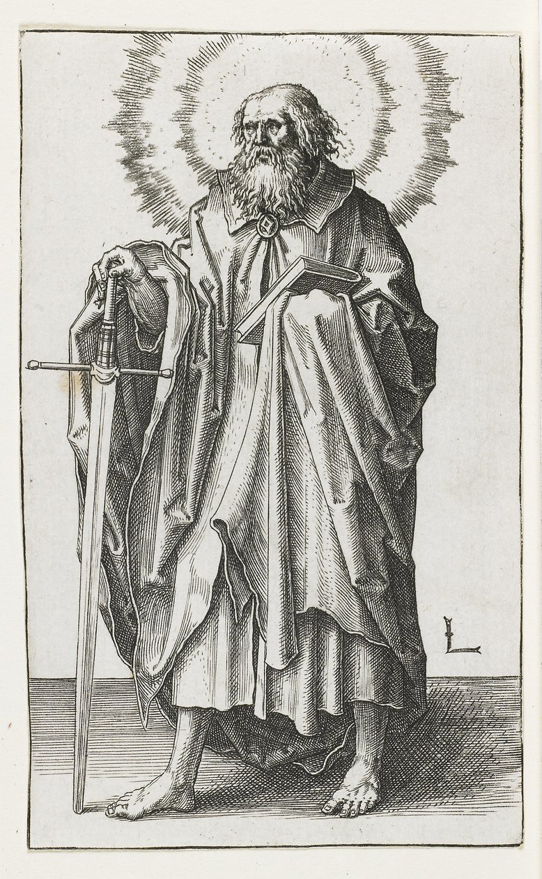 Szent Pál, 1510 alkotó: Lucas van Leyden