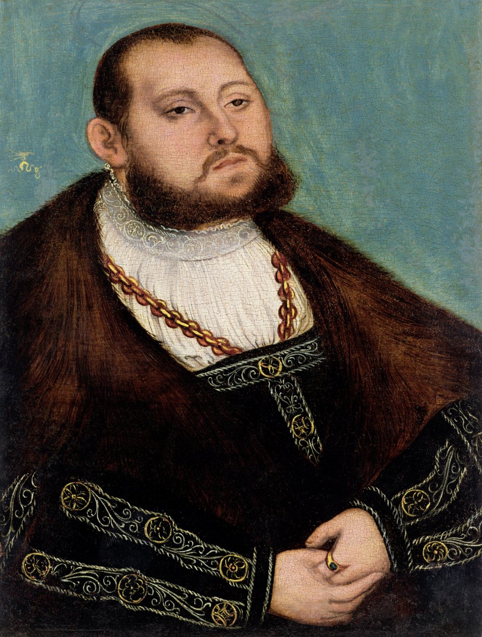 Johann Friedrich választófejedelem a "nagyságos" alkotó: Lucas Cranach