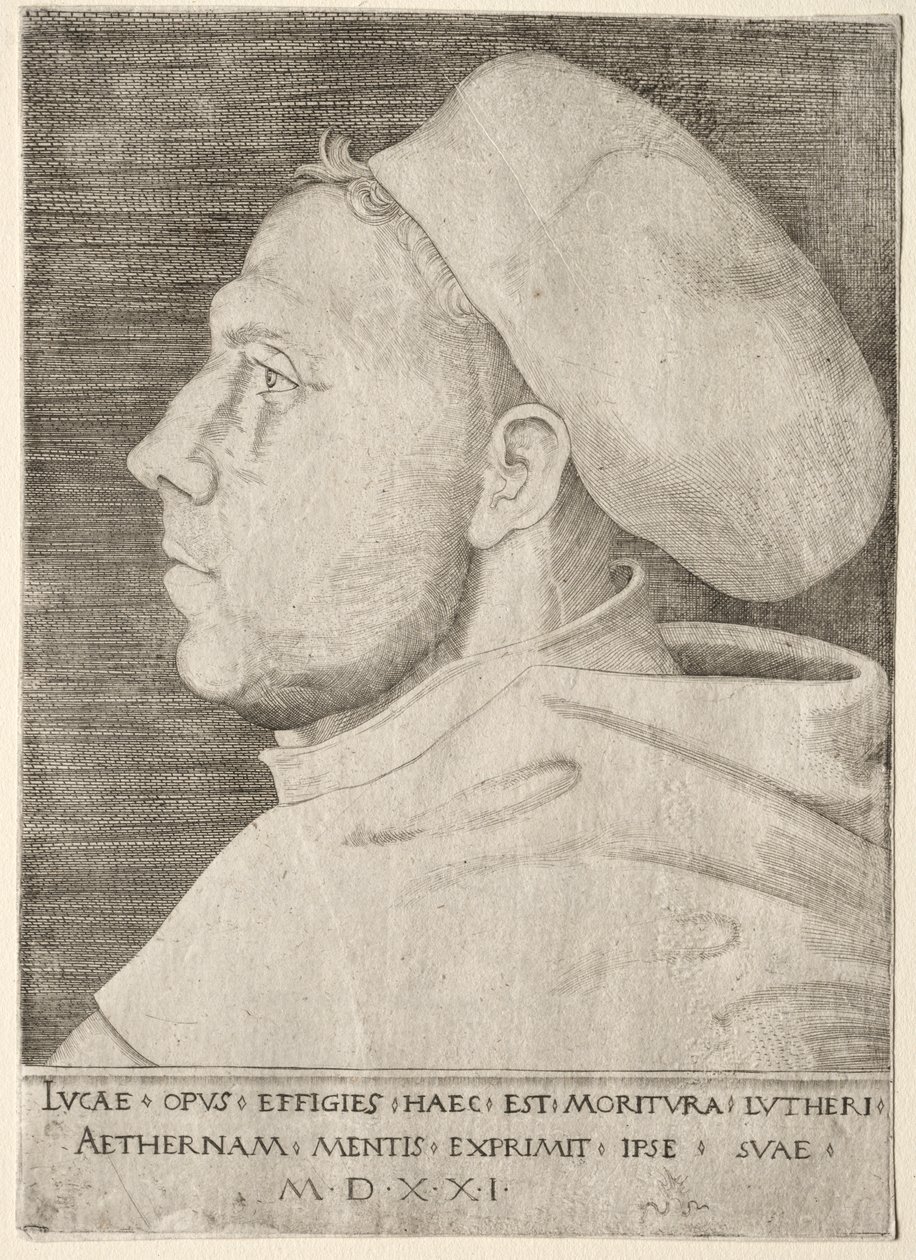 Luther Márton alkotó: Lucas Cranach