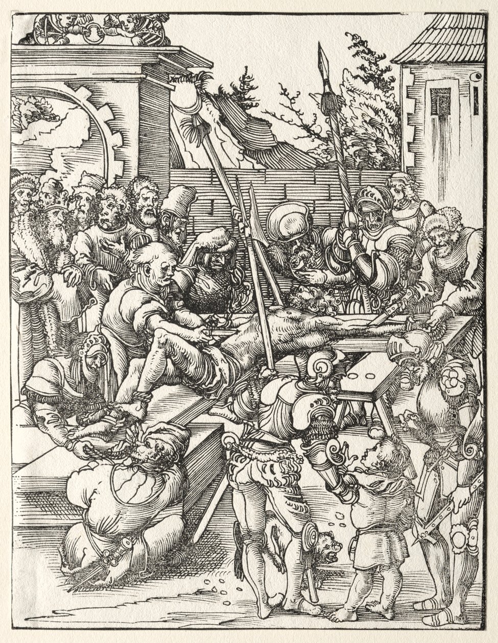 Szent Bertalan mártíromsága alkotó: Lucas Cranach
