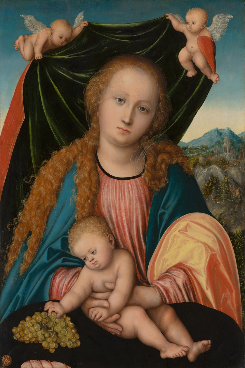 Szűz és gyermek, c. 1515-20 alkotó: Lucas Cranach