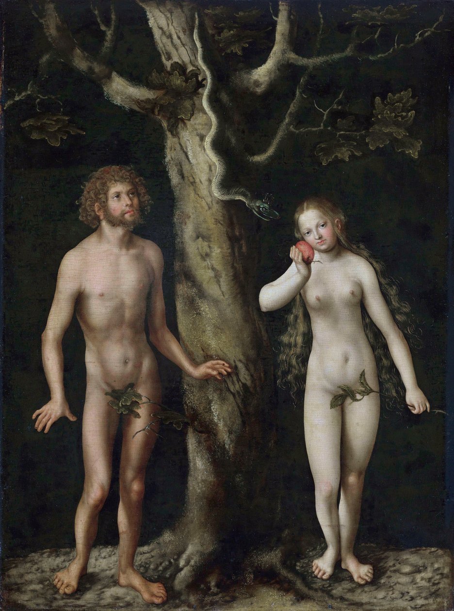 Ádám és Éva alkotó: Lucas Cranach the Elder