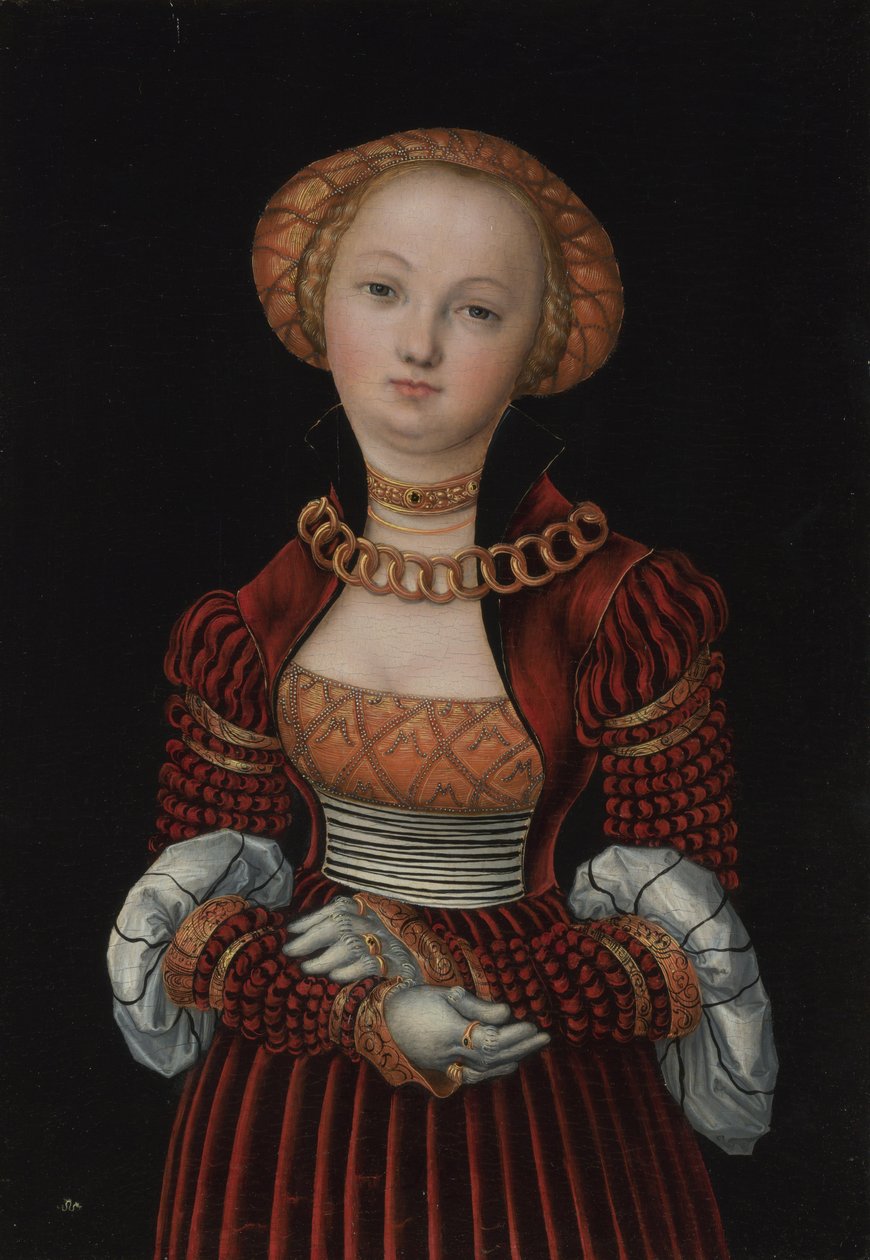 Egy nő portréja alkotó: Lucas Cranach the Elder