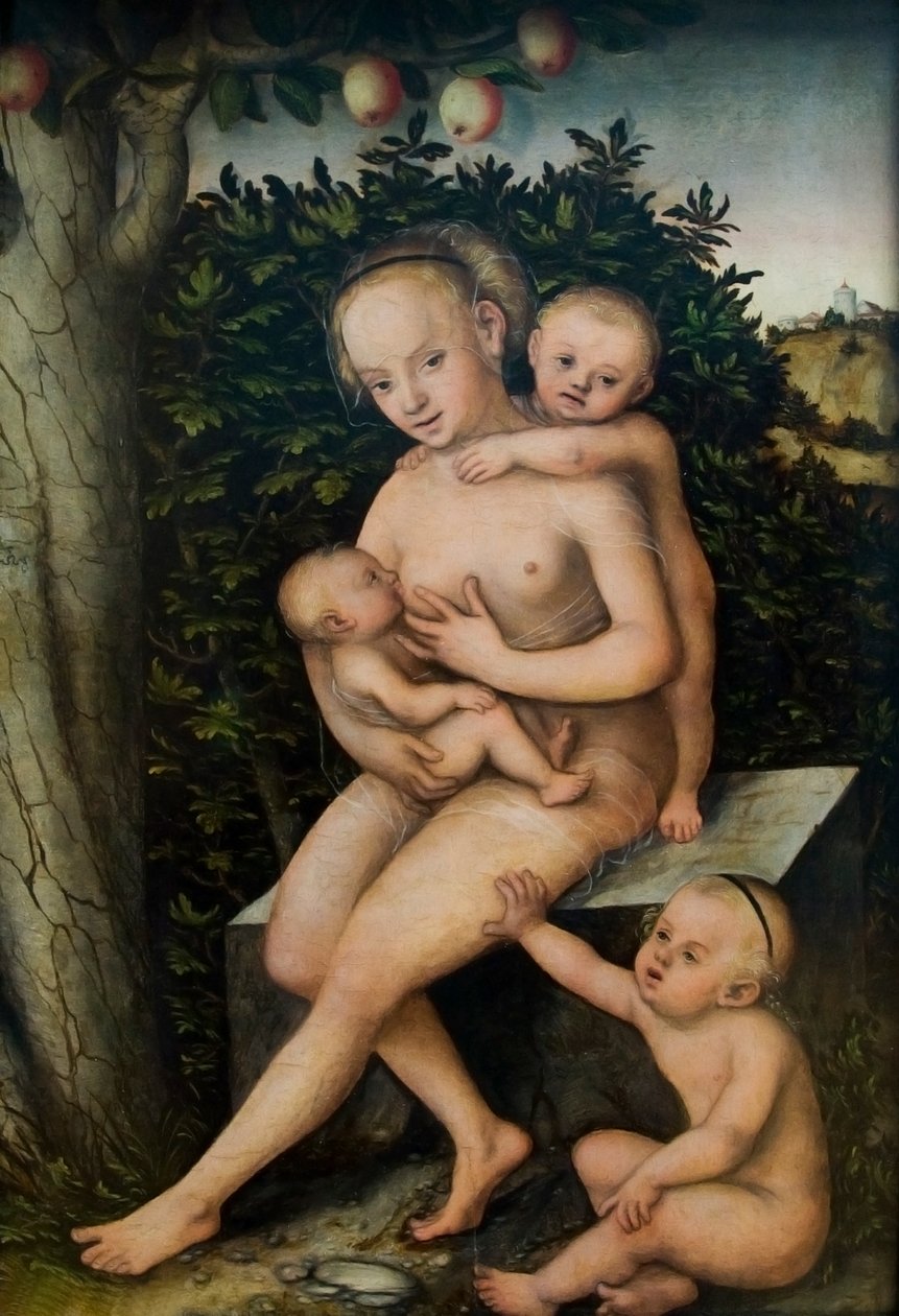 Caritas alkotó: Lucas Cranach the Elder