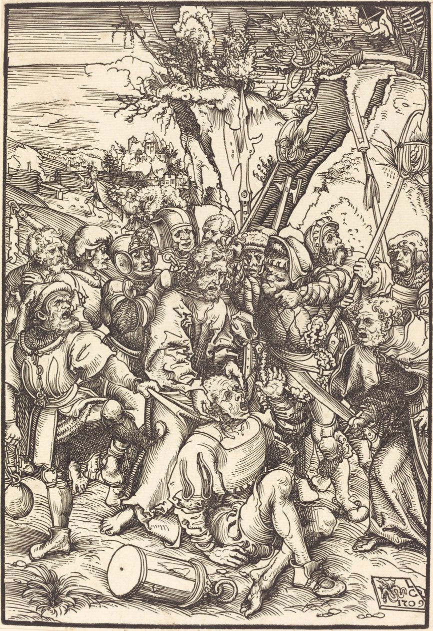 Krisztus fogságba esett alkotó: Lucas Cranach the Elder