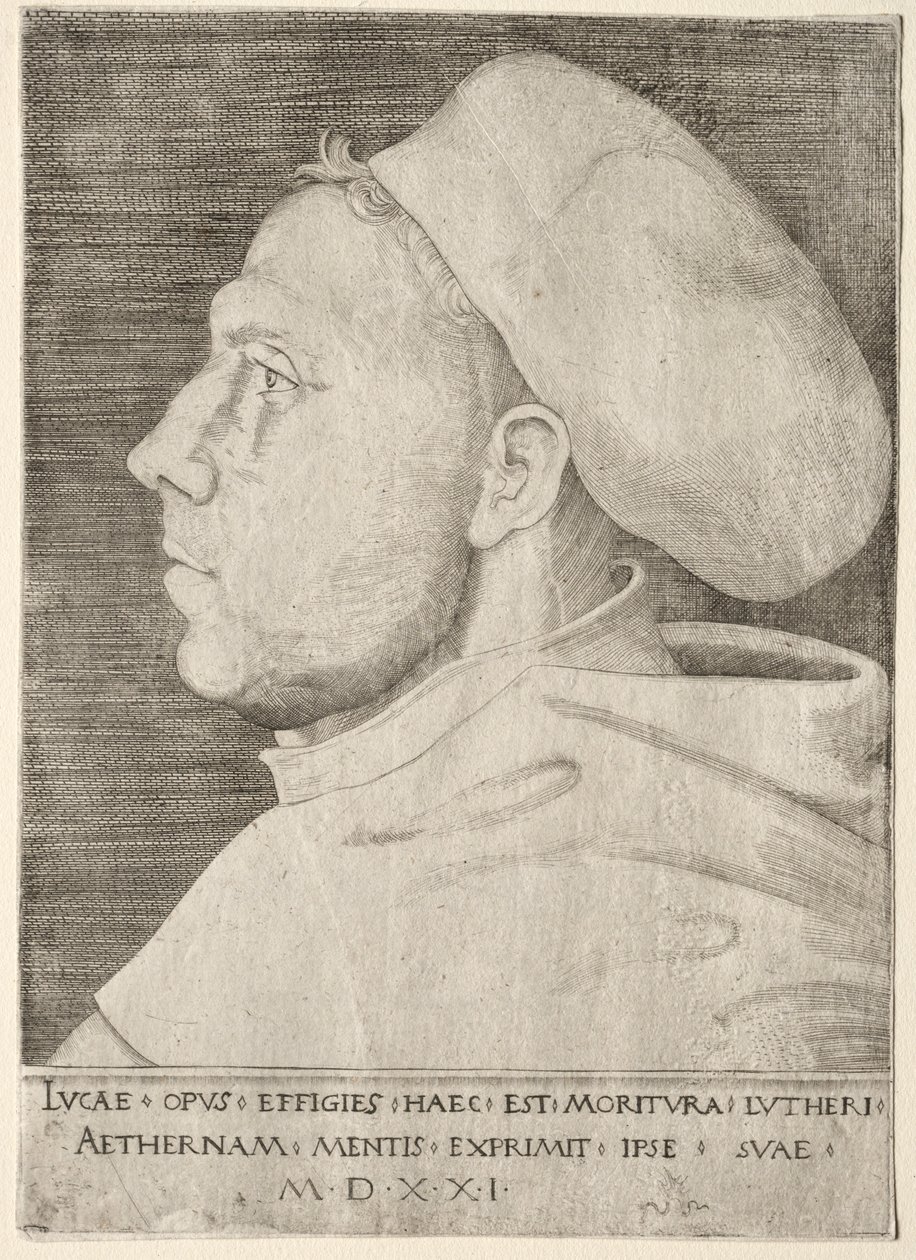 Luther Márton. alkotó: Lucas Cranach the Elder