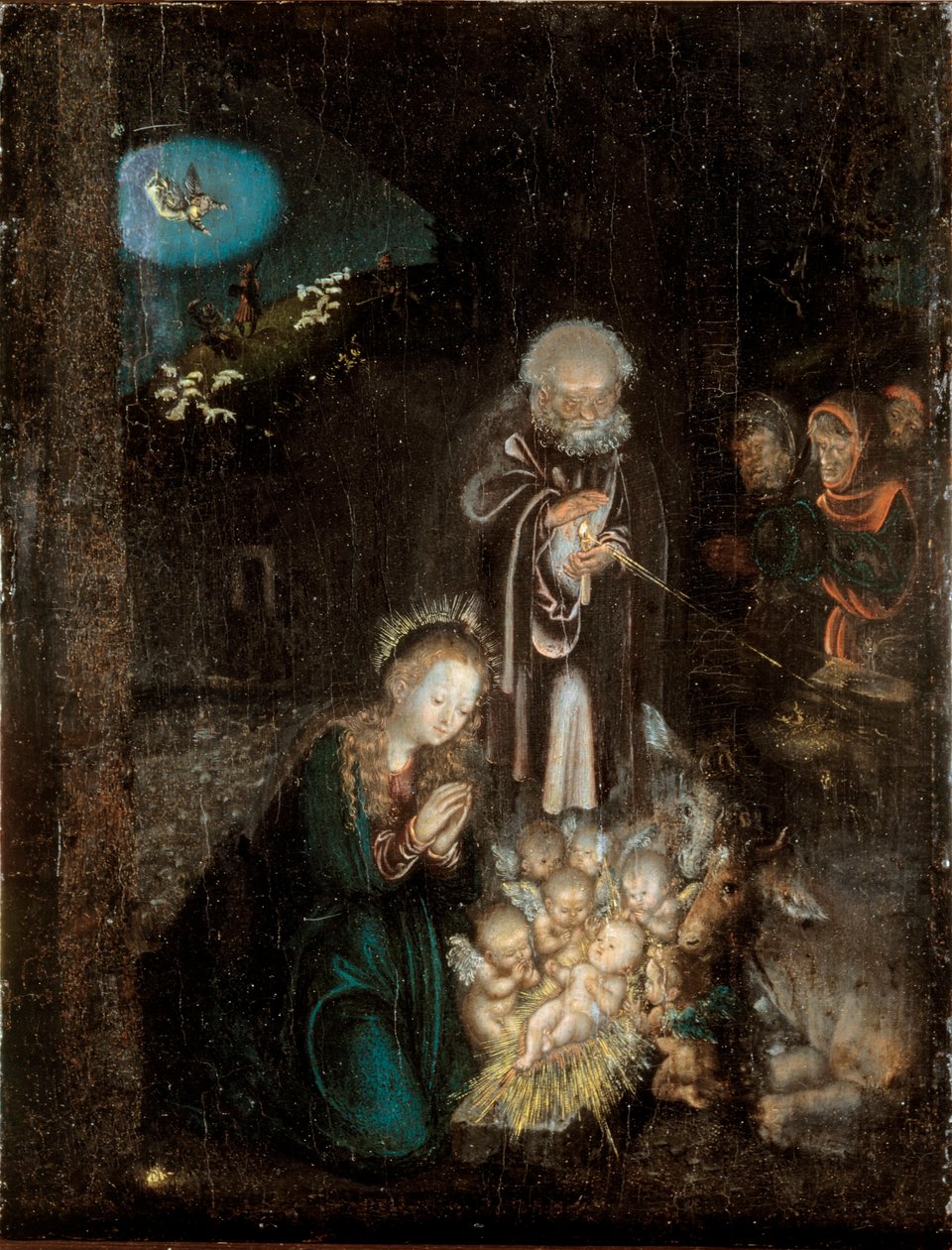 Születés alkotó: Lucas Cranach the Elder