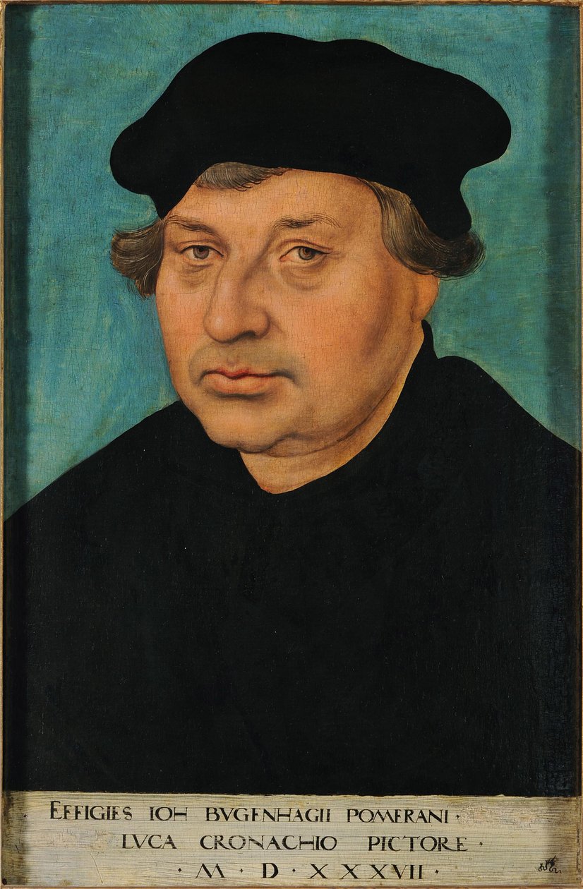 Johannes Bugenhagen portréja alkotó: Lucas Cranach the Elder