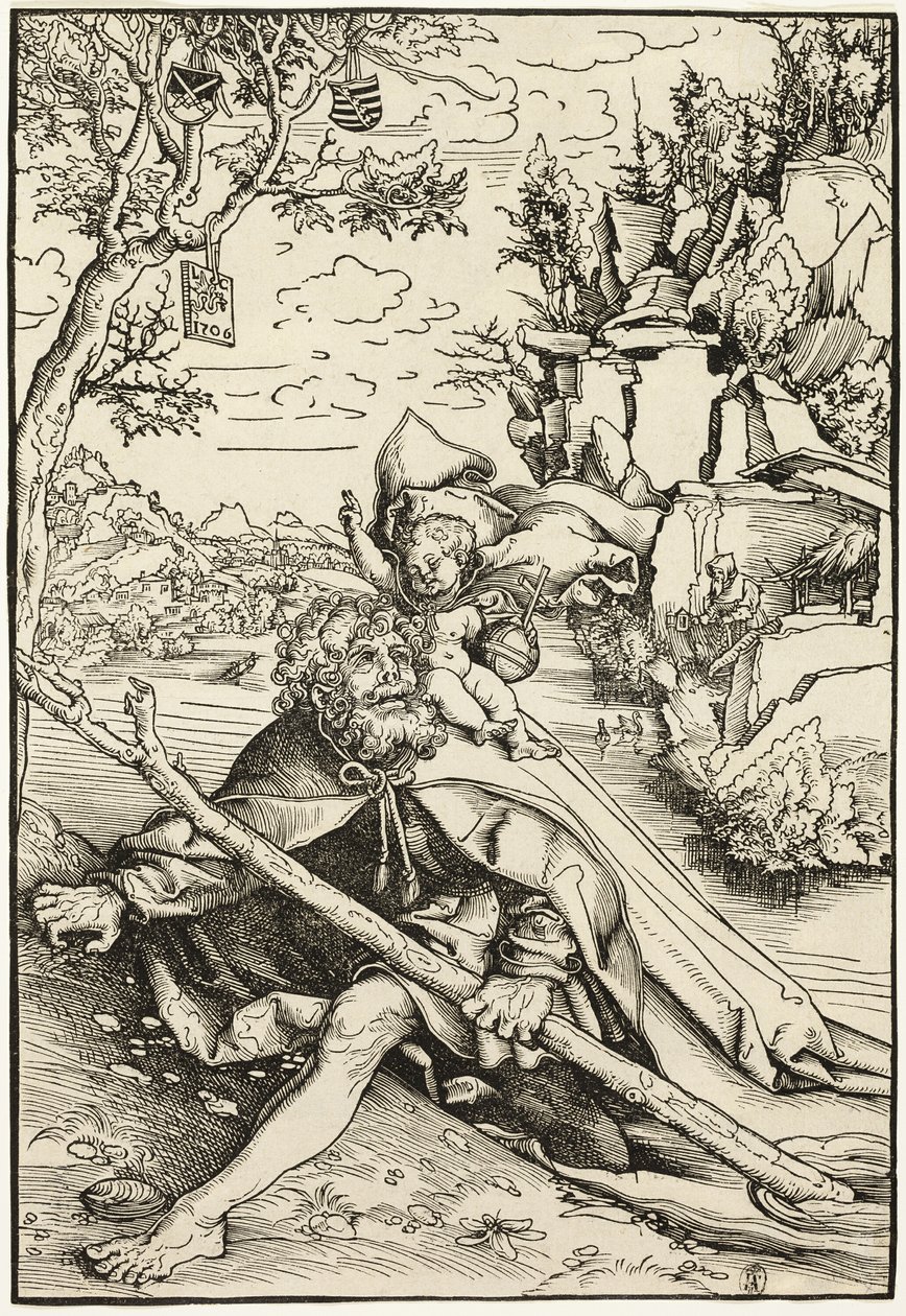 Szent Kristóf alkotó: Lucas Cranach the Elder