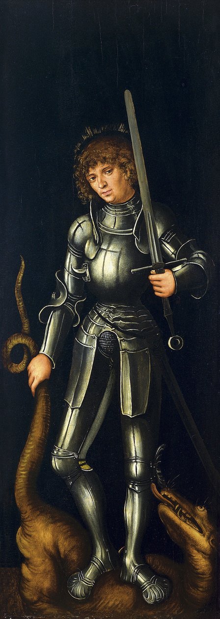 Szent György, 1514 körül alkotó: Lucas Cranach the Elder