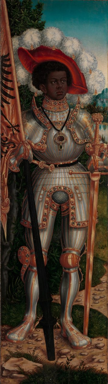 Saint Maurice, kb. 1520-25. alkotó: Lucas Cranach the Elder