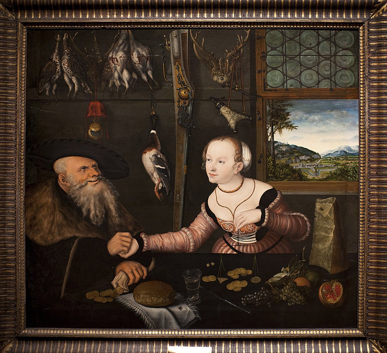 The Ill matched Couple alkotó: Lucas Cranach the Elder