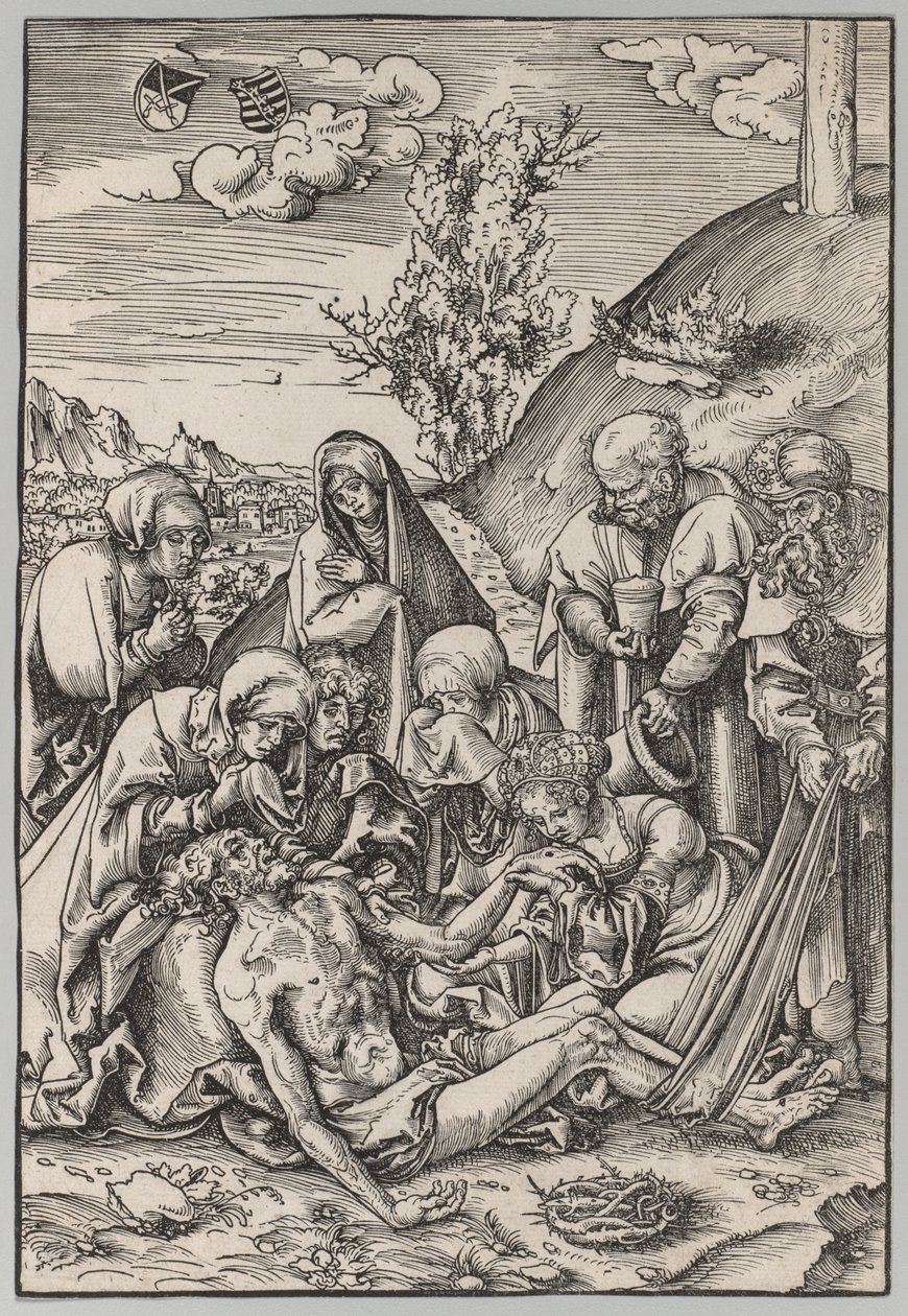 A passió: Siralom, 1509. alkotó: Lucas Cranach the Elder