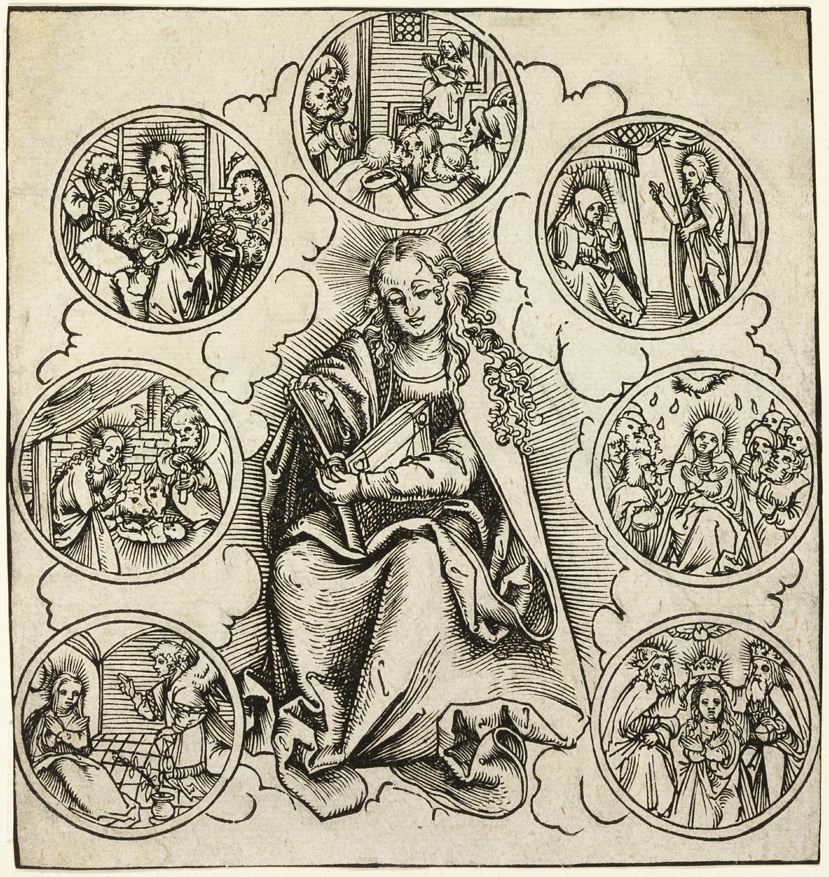 Mária hét öröme alkotó: Lucas Cranach the Elder
