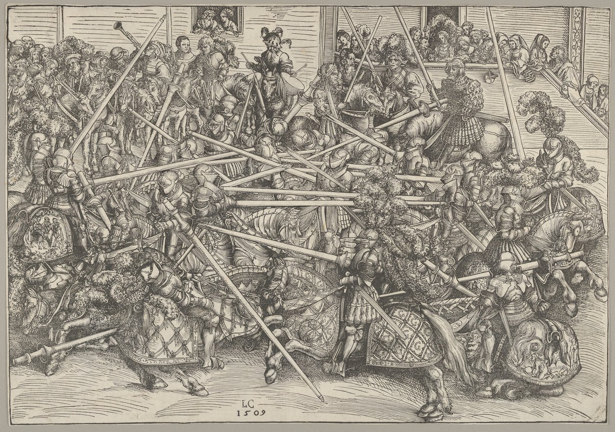 A harmadik torna, 1509. alkotó: Lucas Cranach the Elder