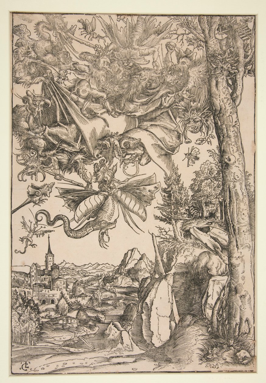 Szent Antal megpróbáltatásai alkotó: Lucas Cranach the Elder