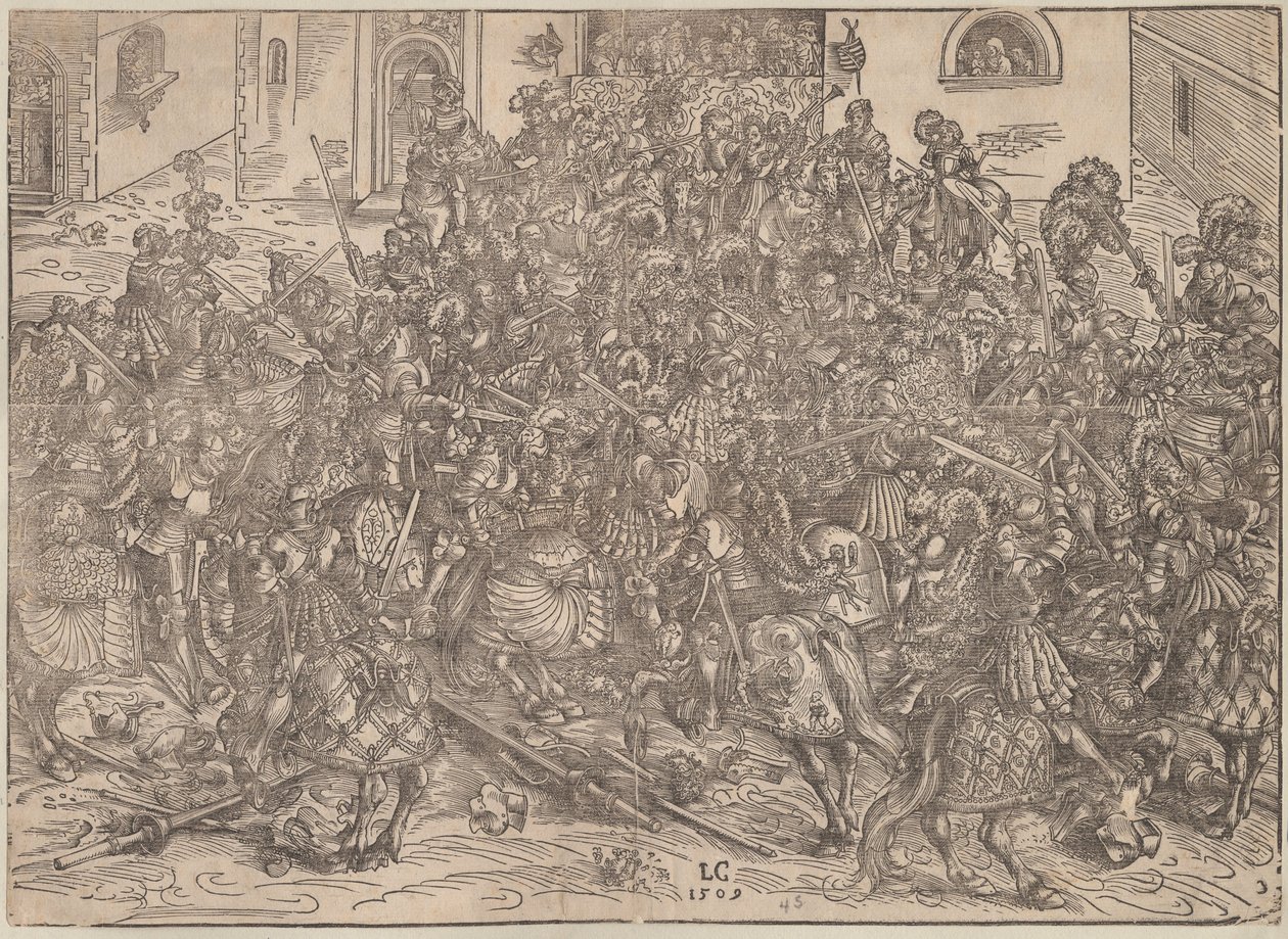 Verseny, 1509 alkotó: Lucas Cranach the Elder