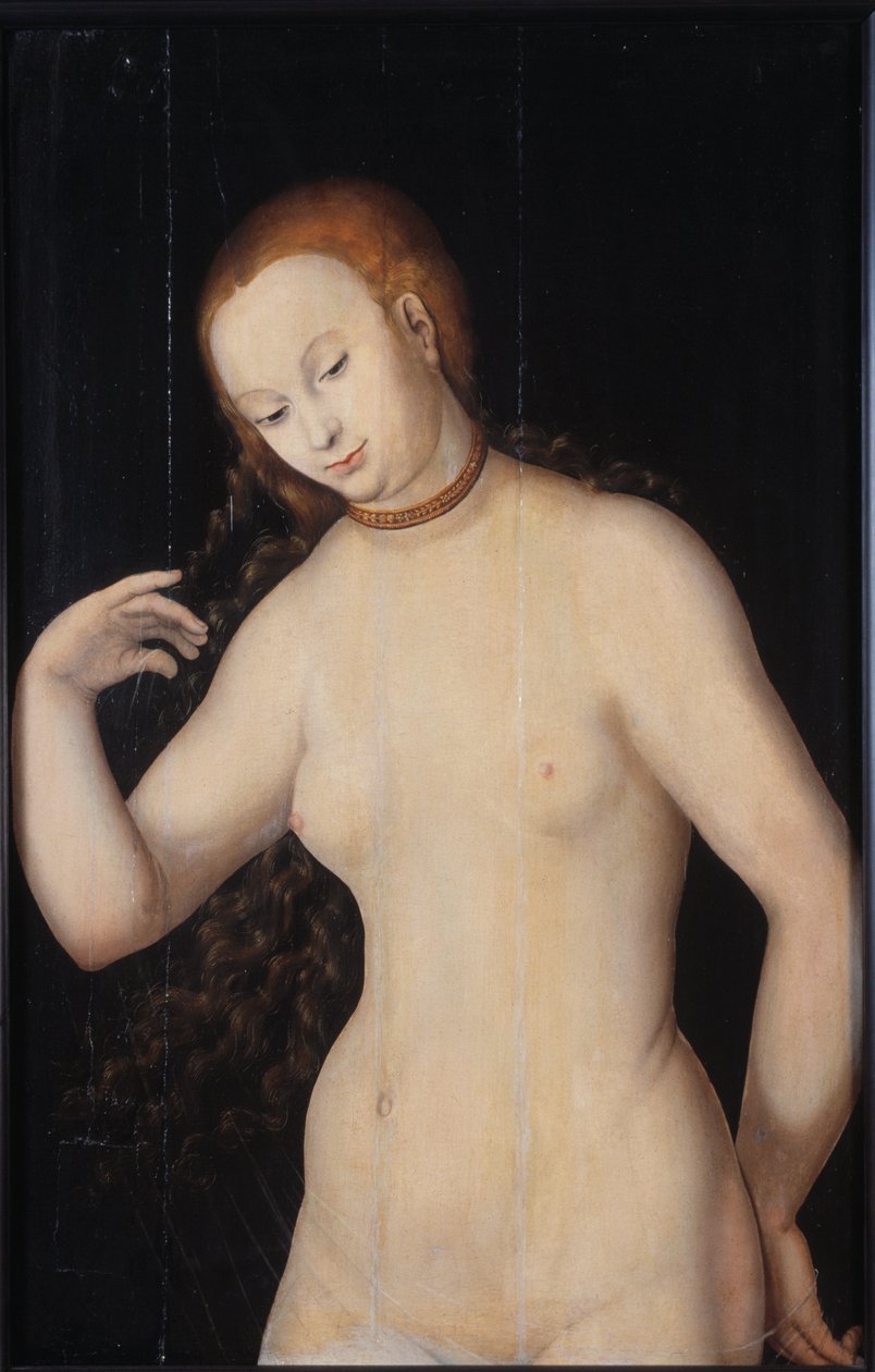 Vénusz, 1527 és 1531 között. alkotó: Lucas Cranach the Elder