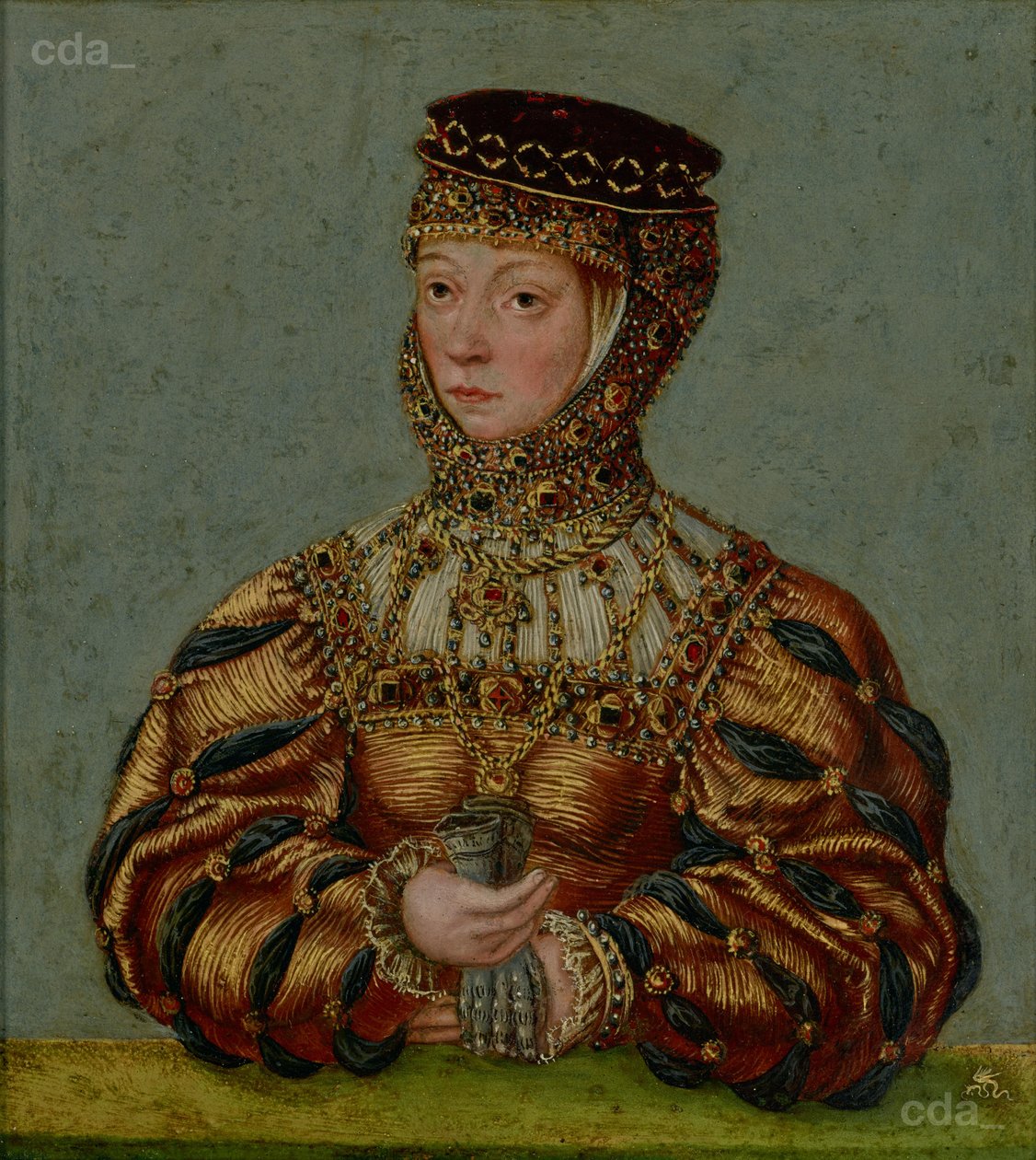 Barbara Radziwill alkotó: Lucas Cranach the Younger