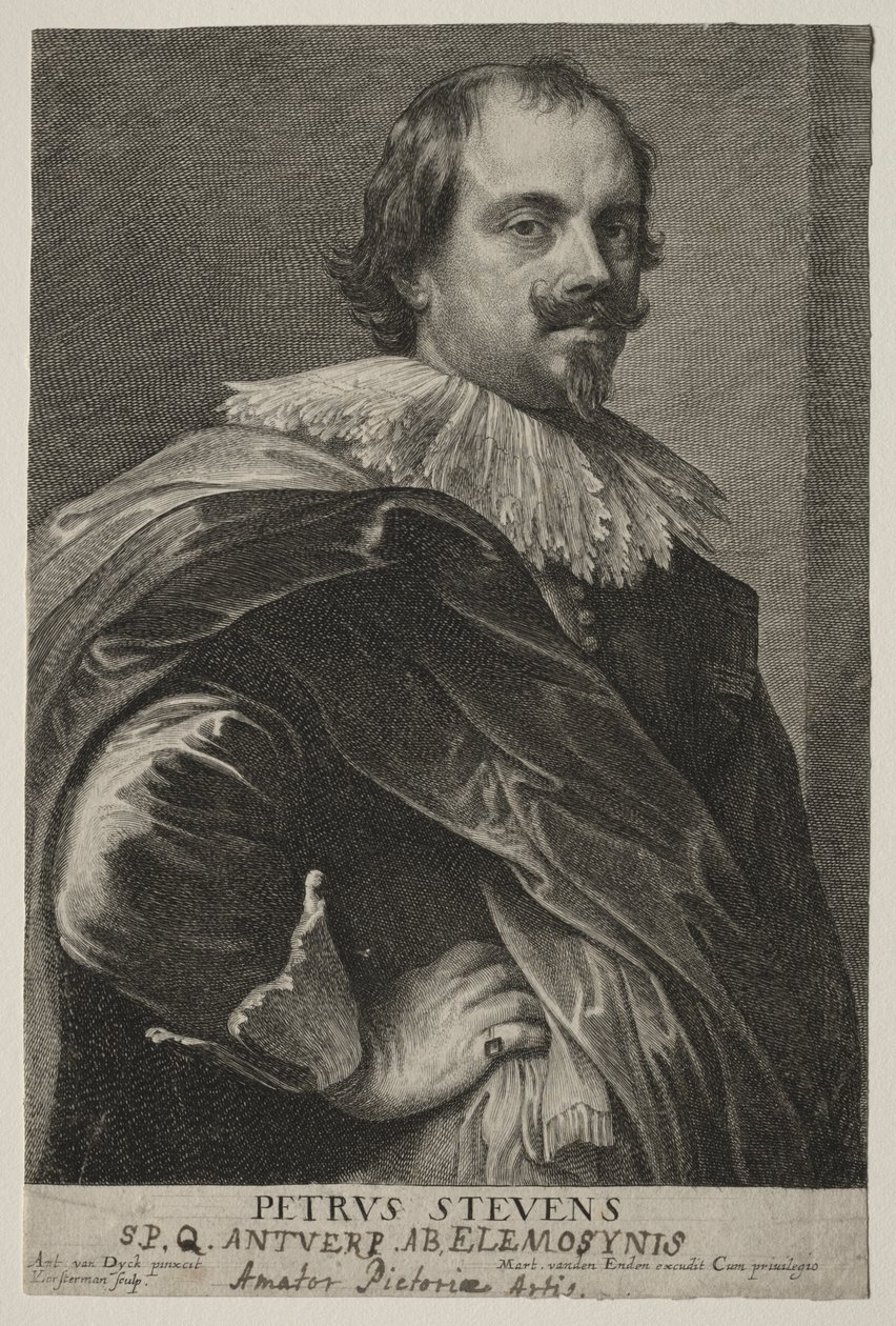 Peter Stevens portréja alkotó: Lucas Emil Vorsterman