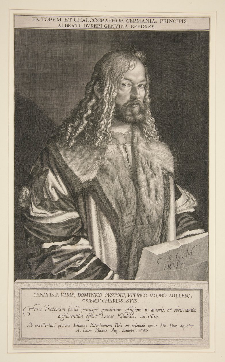 Albrecht Durer portréja alkotó: Lucas Kilian