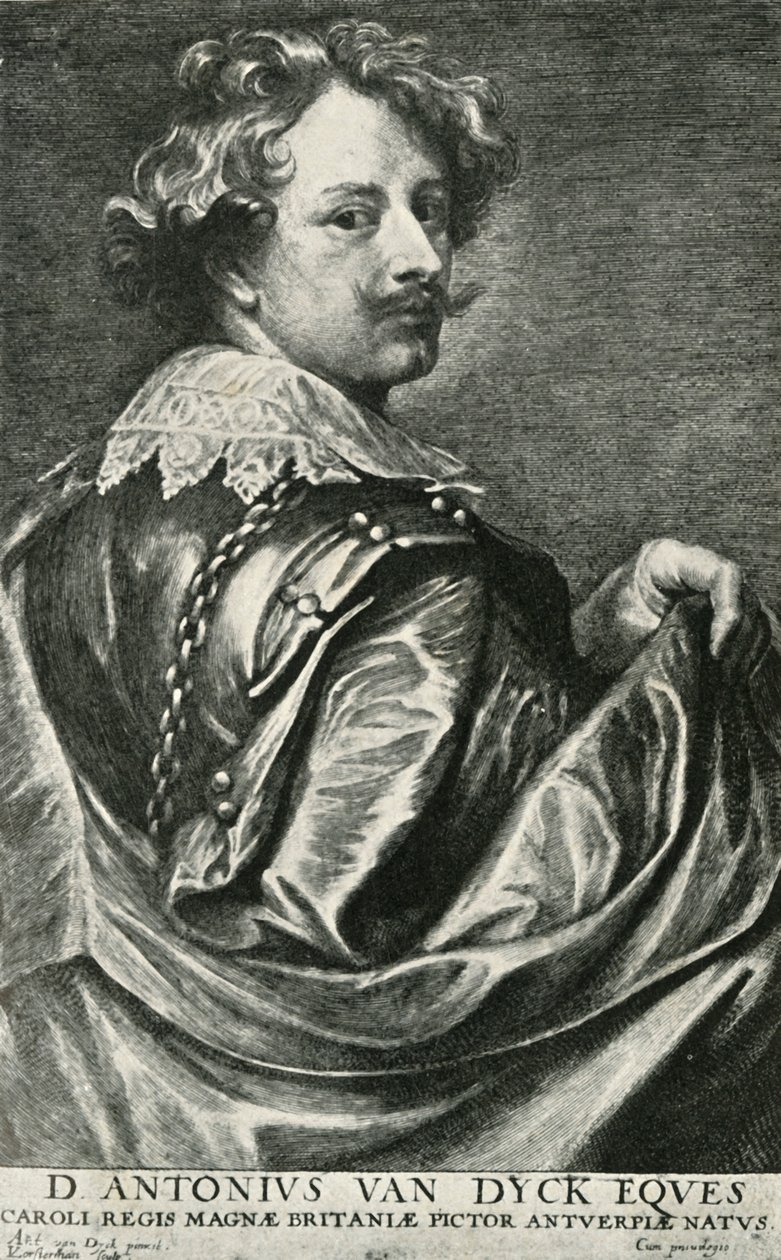 Vandyck portréja, 1906. alkotó: Lucas Vorsterman