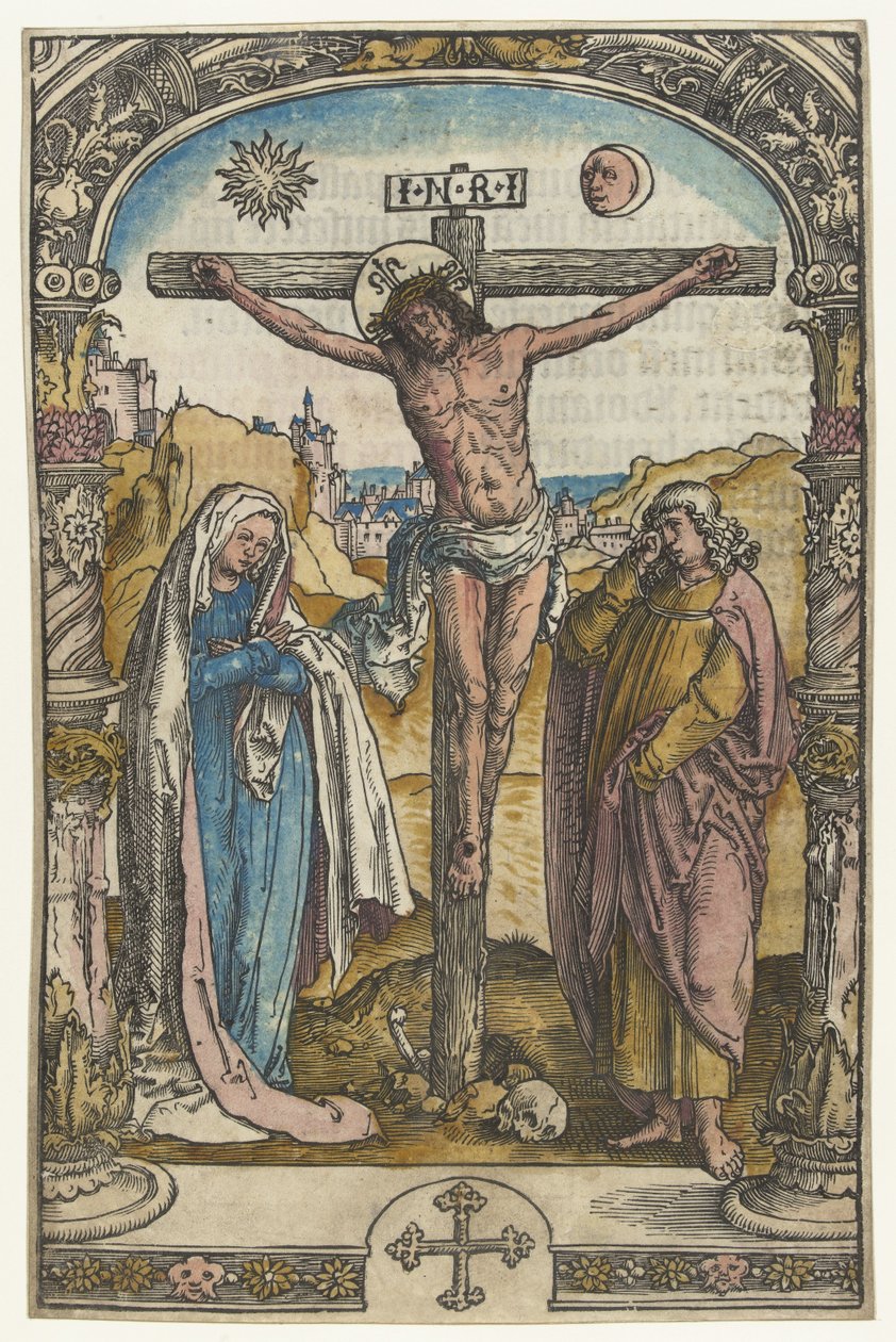 Krisztus a kereszten alkotó: Lucas van Leyden (attributed to)