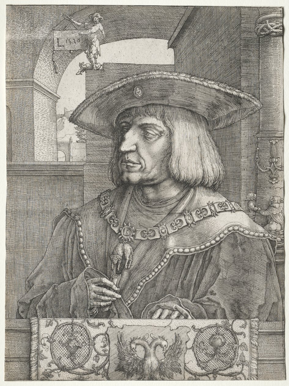 Maximilian császár I alkotó: Lucas van Leyden