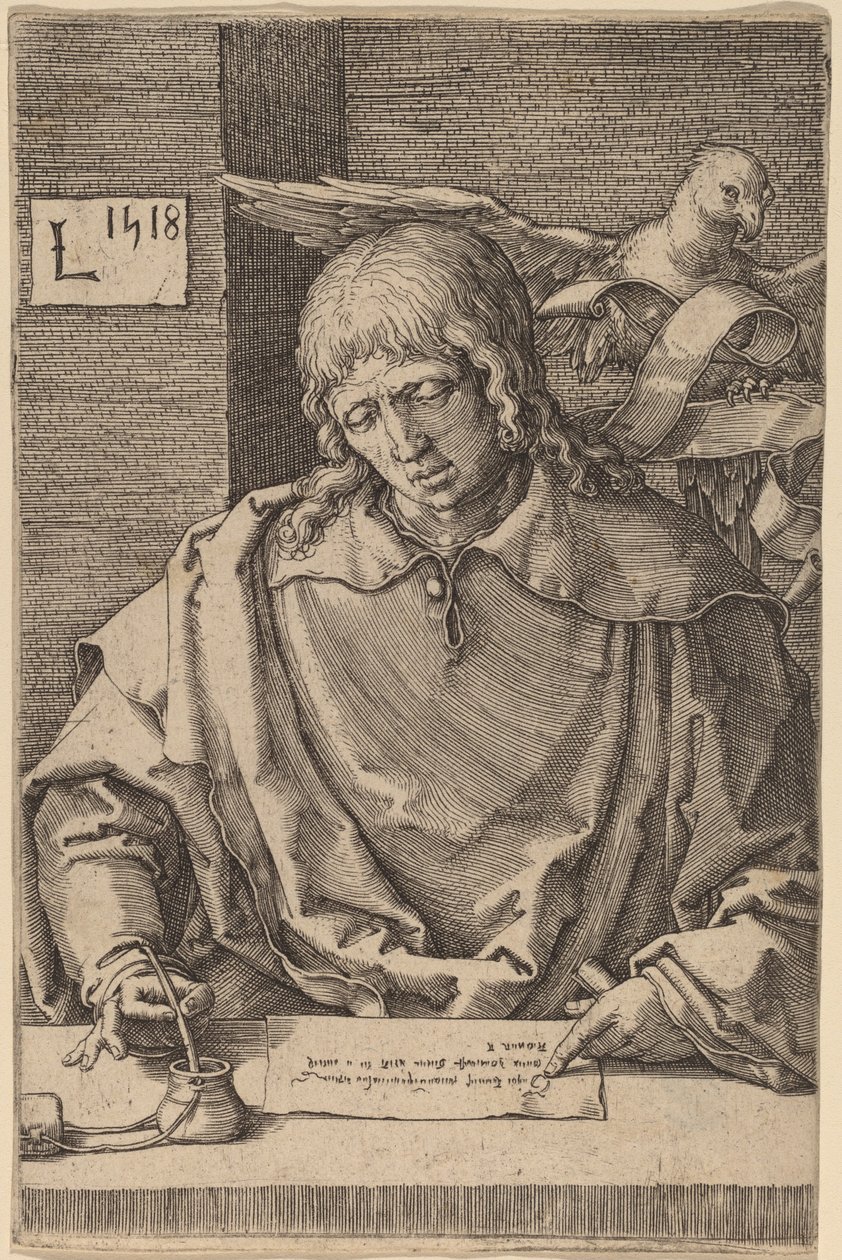 Szent János alkotó: Lucas van Leyden