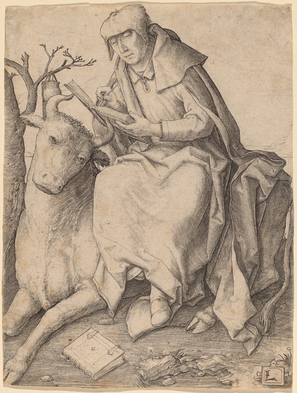 Szent Lukács alkotó: Lucas van Leyden