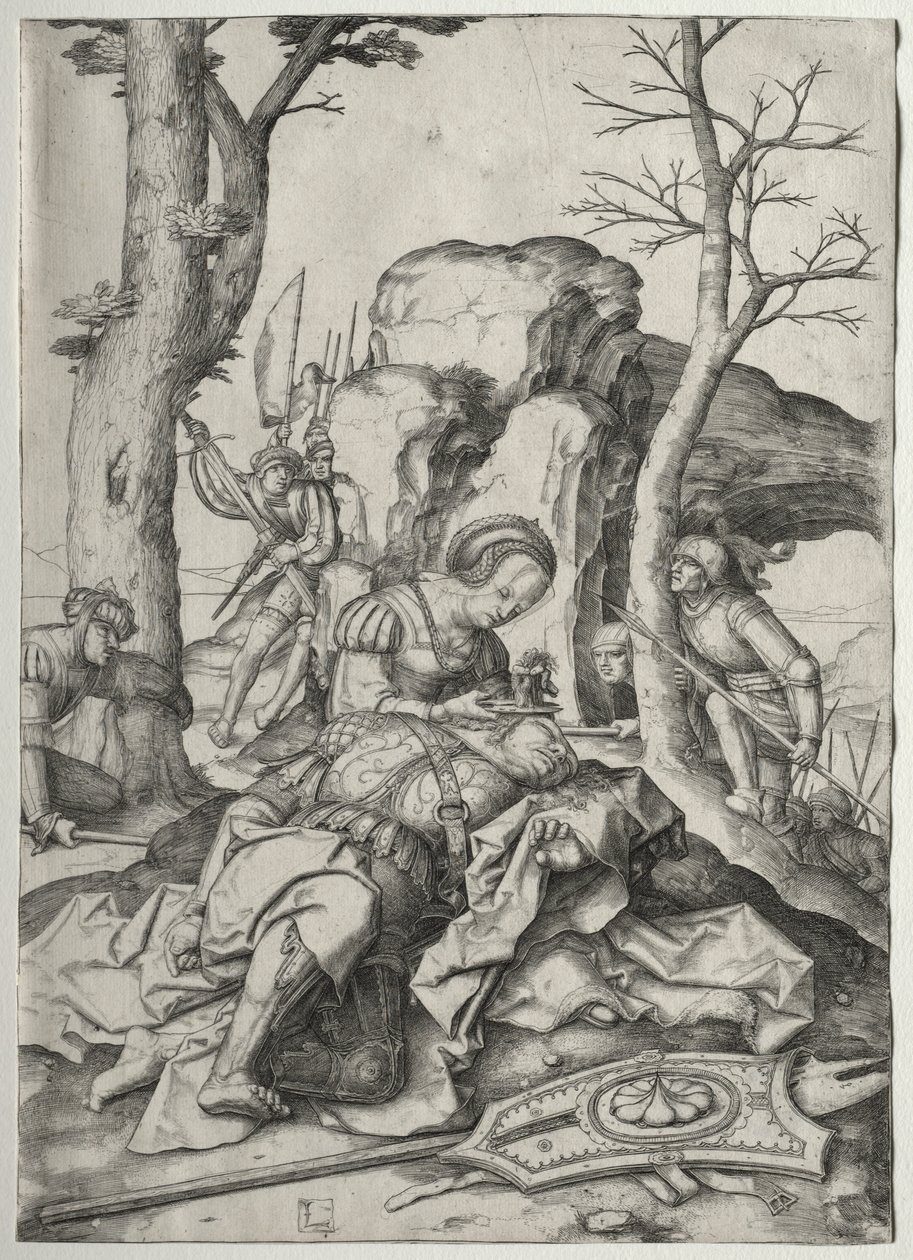 Sámson és Delila alkotó: Lucas van Leyden
