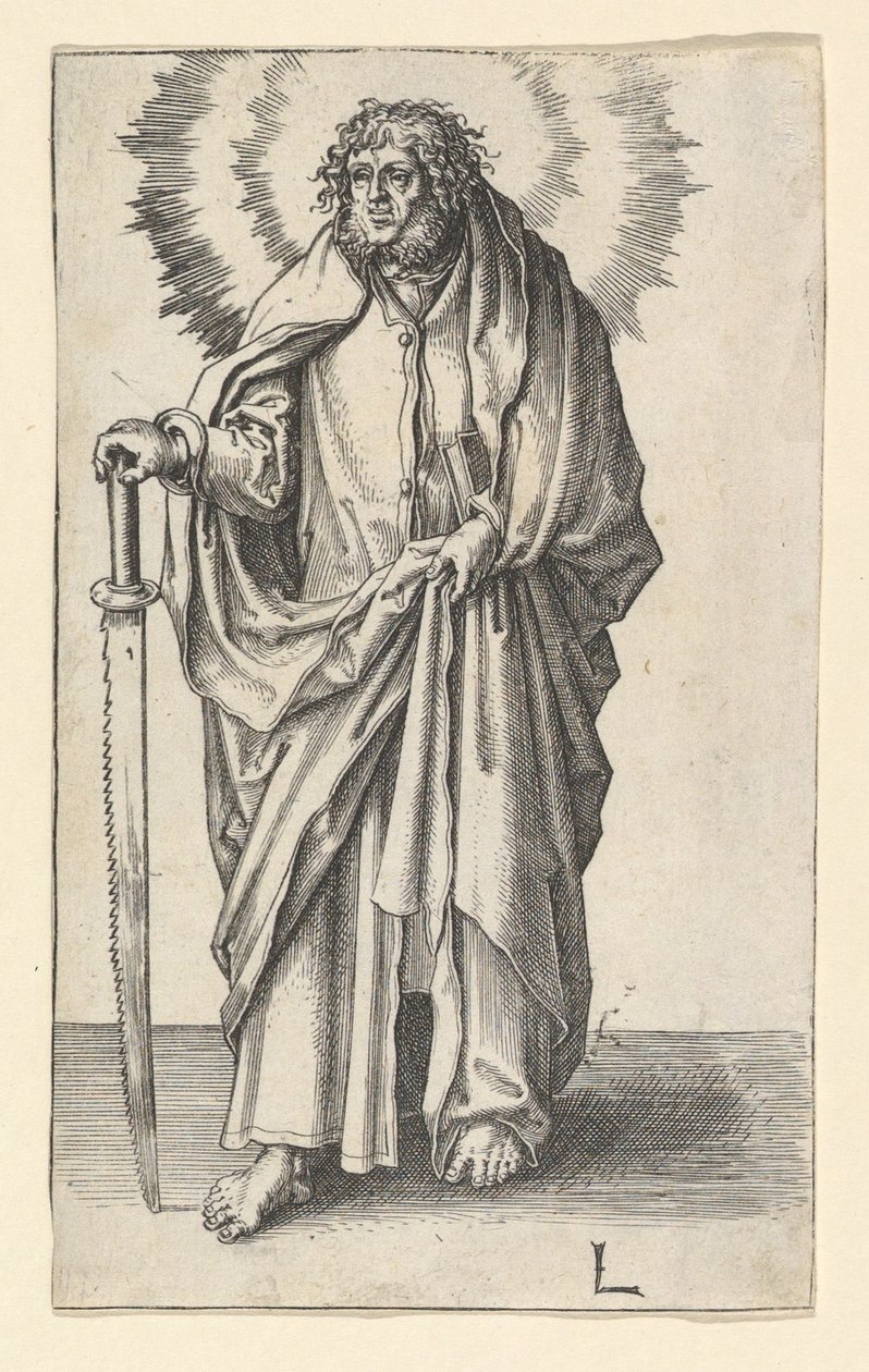 St. Simon, kb. 1510. alkotó: Lucas van Leyden