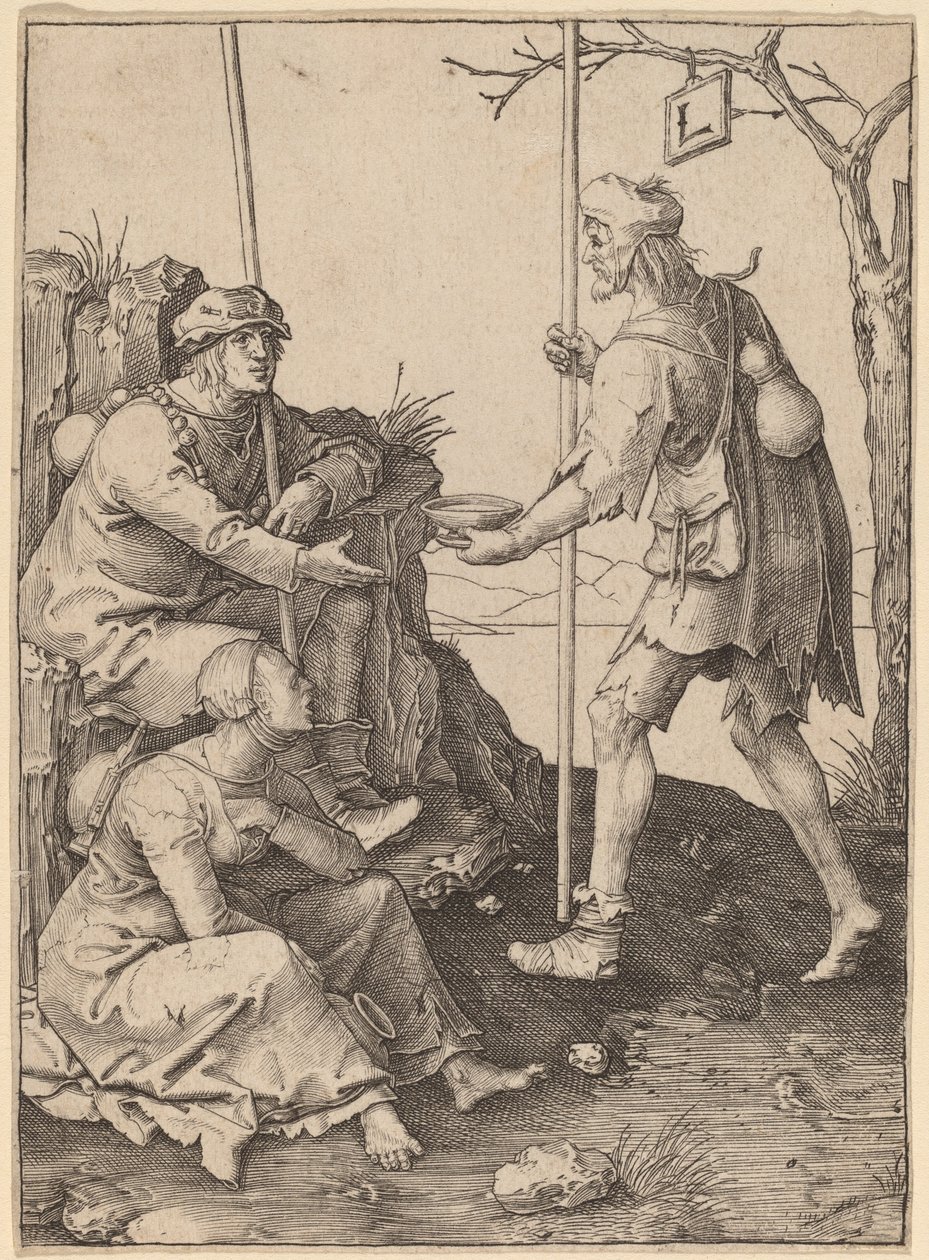 A koldusok alkotó: Lucas van Leyden