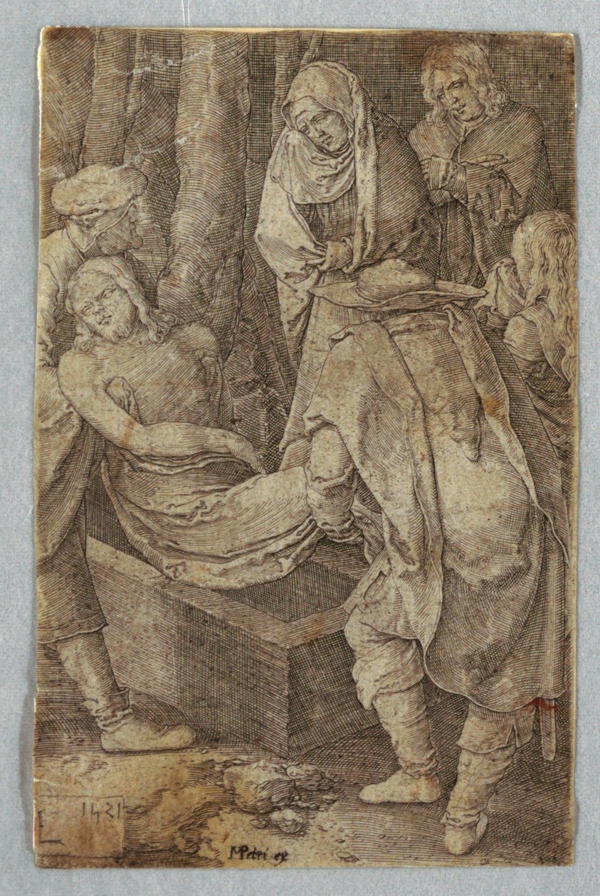 The Tombment, A szenvedélyből alkotó: Lucas van Leyden