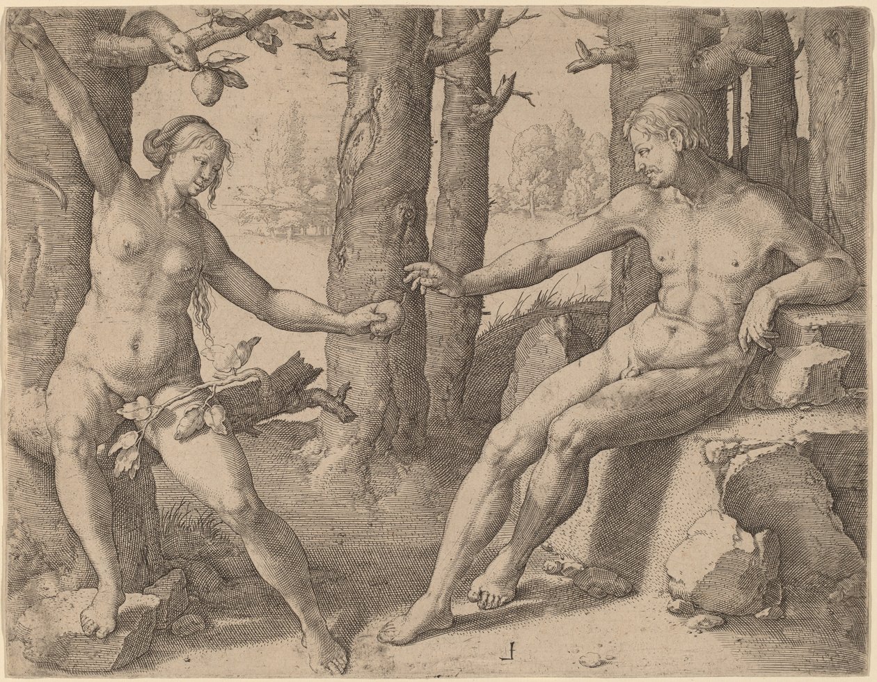 Az ember bukása alkotó: Lucas van Leyden