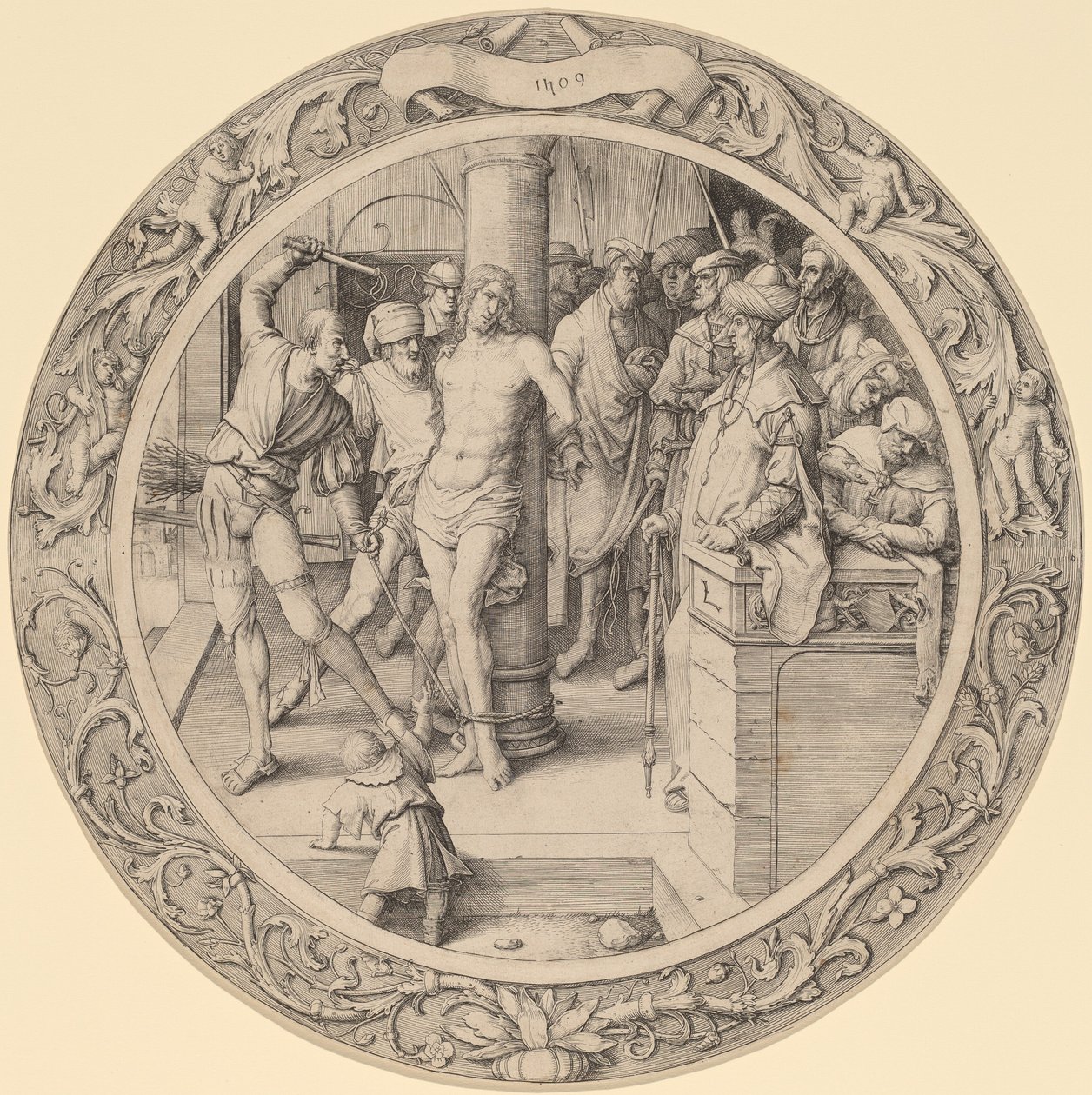 A zászlózás alkotó: Lucas van Leyden