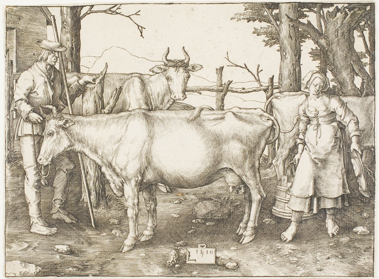 A tejeslány alkotó: Lucas van Leyden