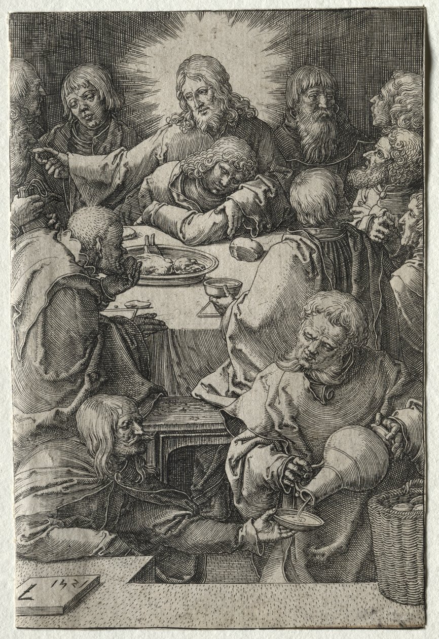 A szenvedély: Az utolsó vacsora alkotó: Lucas van Leyden