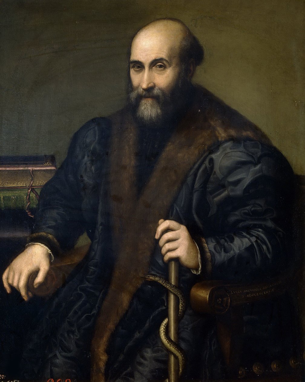 Pietro Manna portréja, 1557. alkotó: Lucia Anguissola