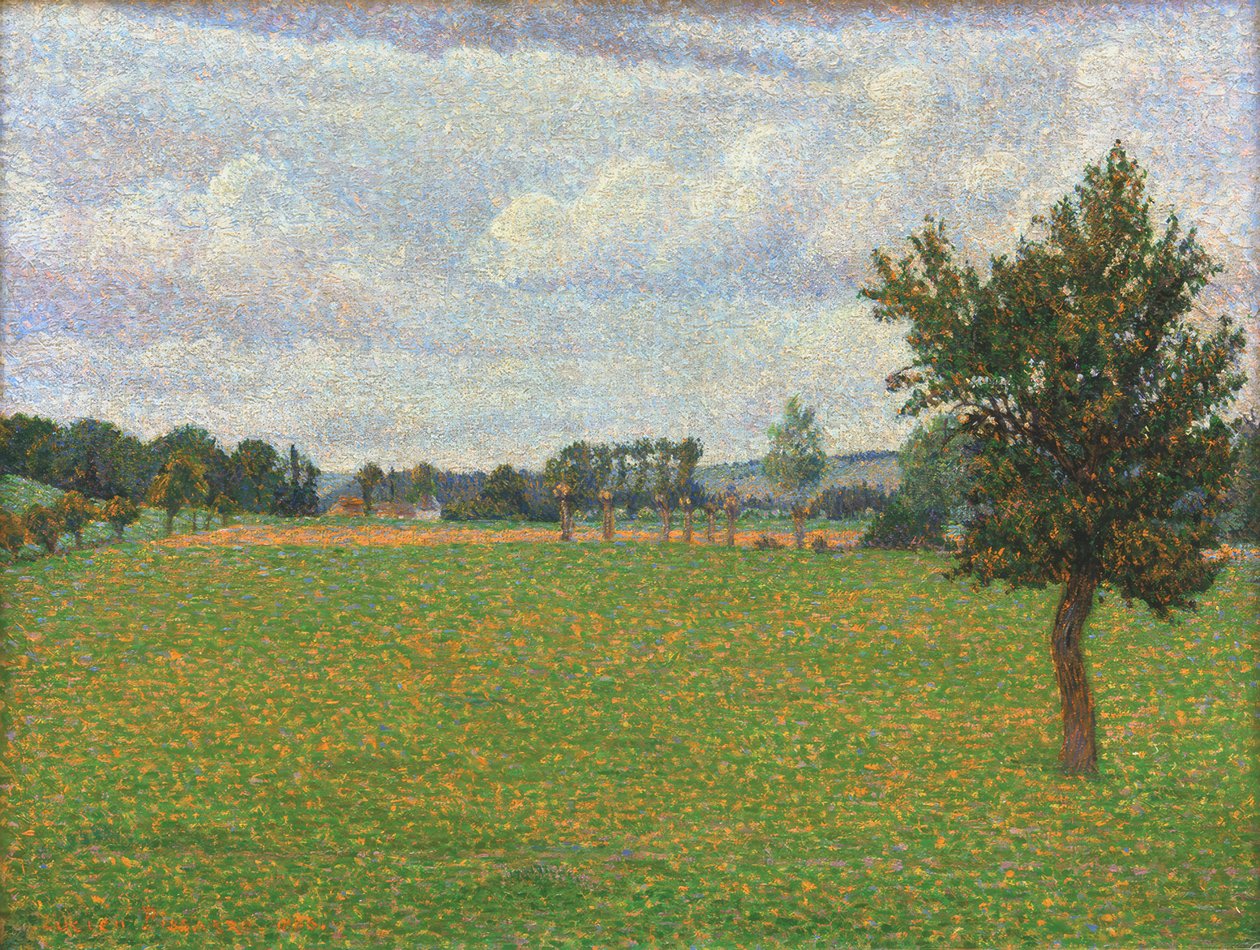 Tierceville prérije alkotó: Lucien Pissarro