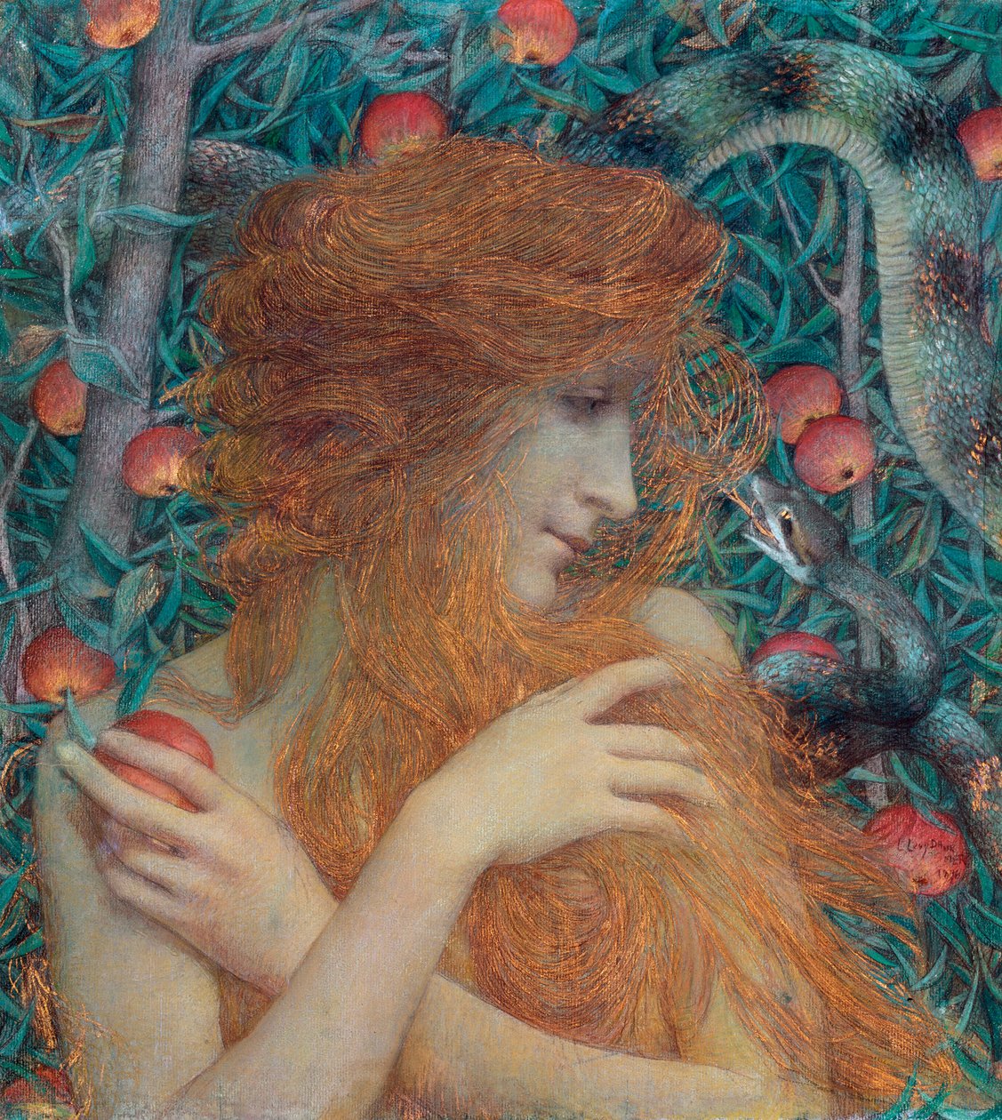 Eve alkotó: Lucien Levy Dhurmer