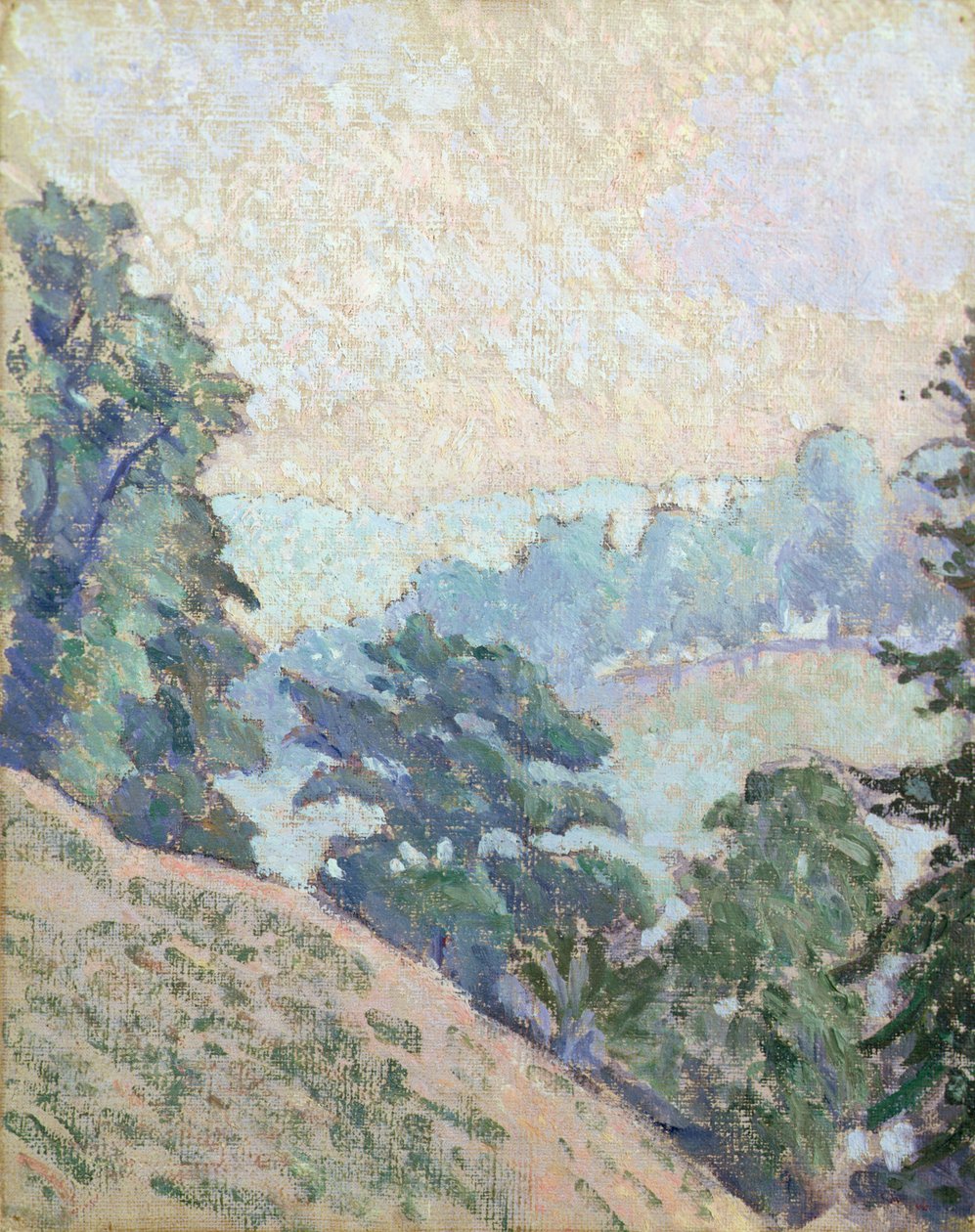 Brookleton Dale, Youlgrave, Derbyshire alkotó: Lucien Pissarro