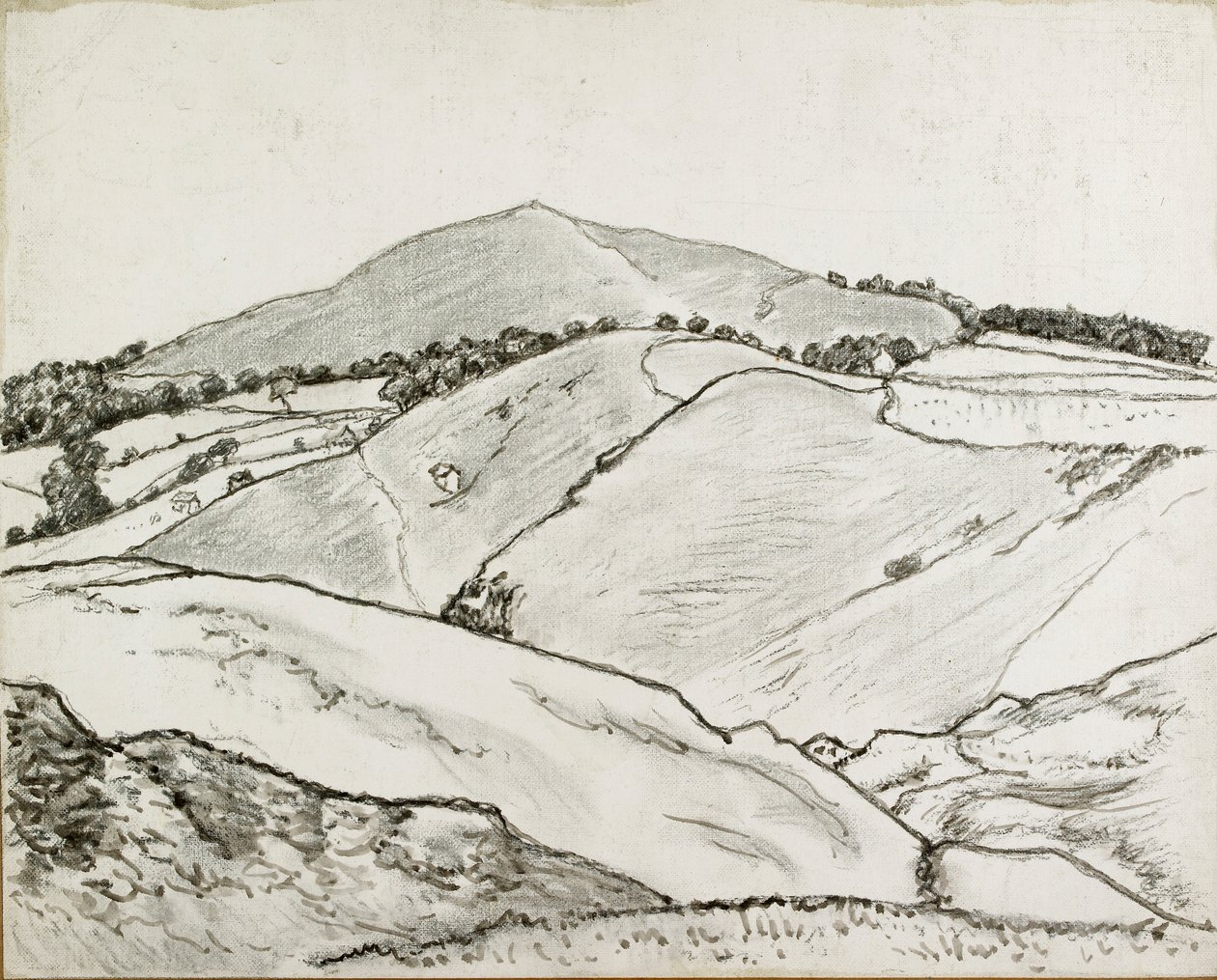 Cefn Bryn, 1933 alkotó: Lucien Pissarro