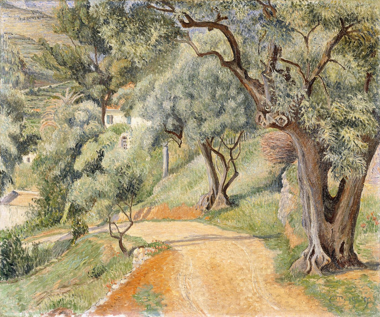Hubac útja, Toulon alkotó: Lucien Pissarro