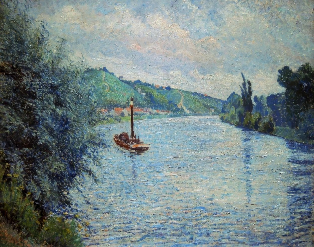 La Frette alkotó: Lucien Pissarro