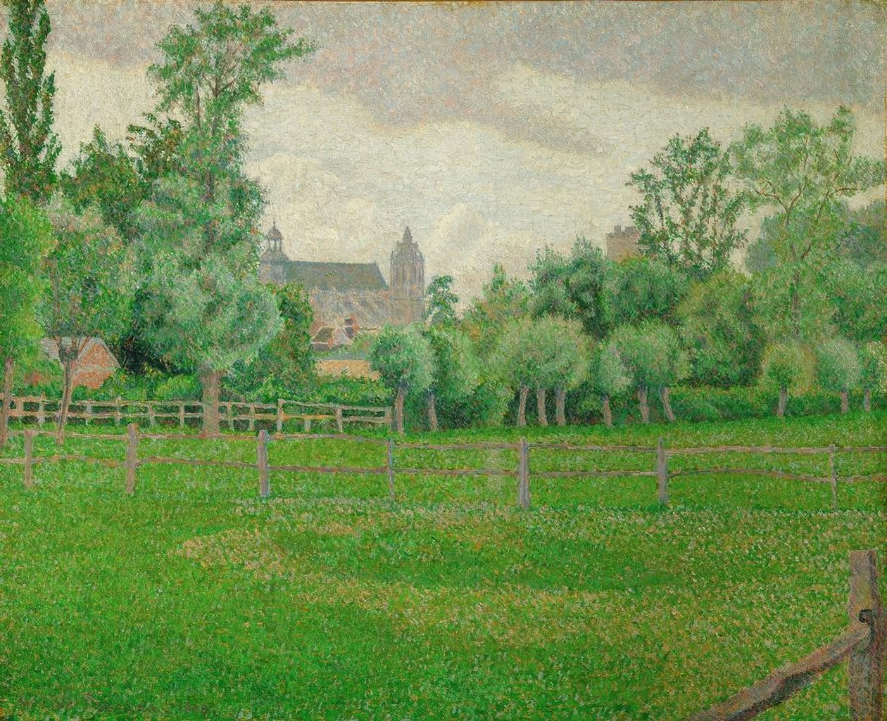 Gisors temploma alkotó: Lucien Pissarro